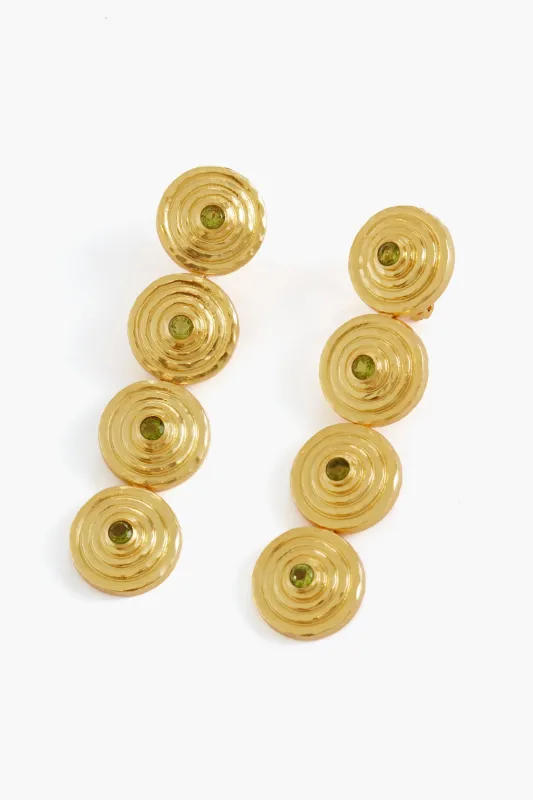 Green Tourmaline Quartz Hera Earrings sold by Tuckernuck