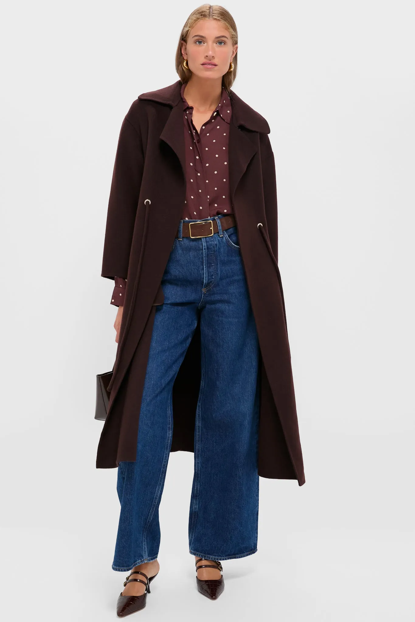 Chocolate Croc Corrie Heels sold by Tuckernuck product image thumbnail 2