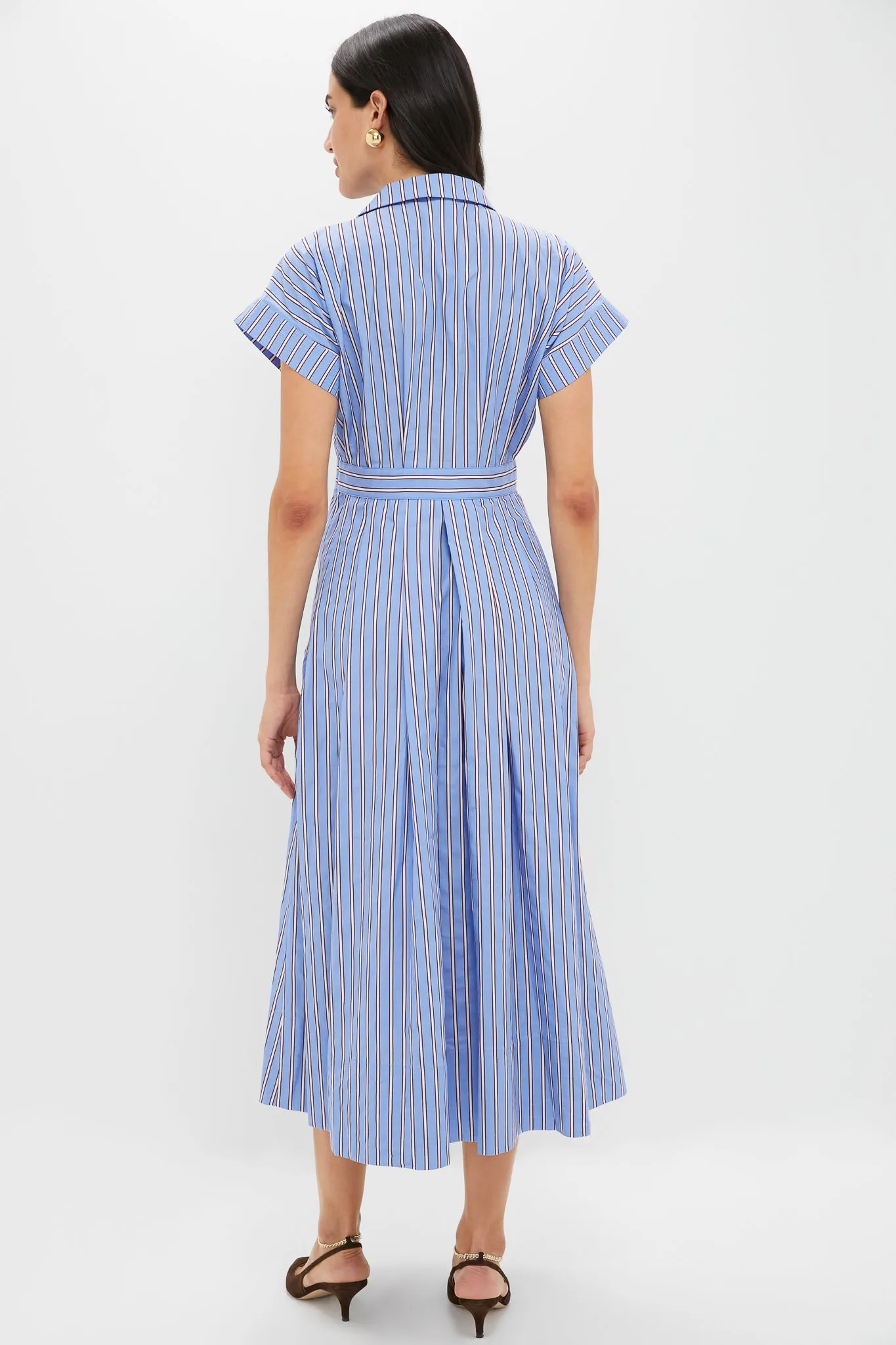 Marfa Stripe Sloane Wrap Dress sold by Tuckernuck product image thumbnail 4
