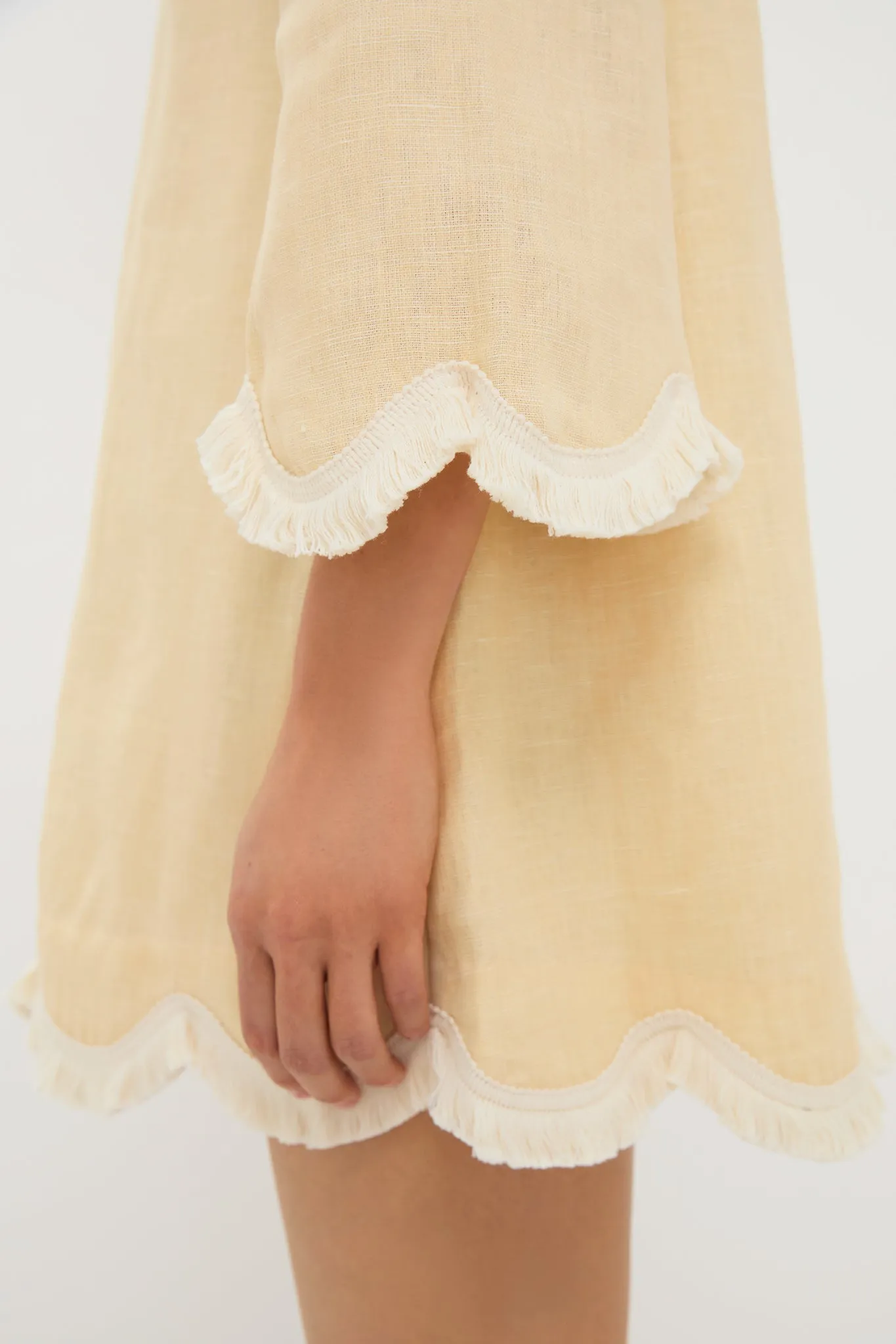 Dusty Citron Essie Caftan sold by Tuckernuck product image thumbnail 5