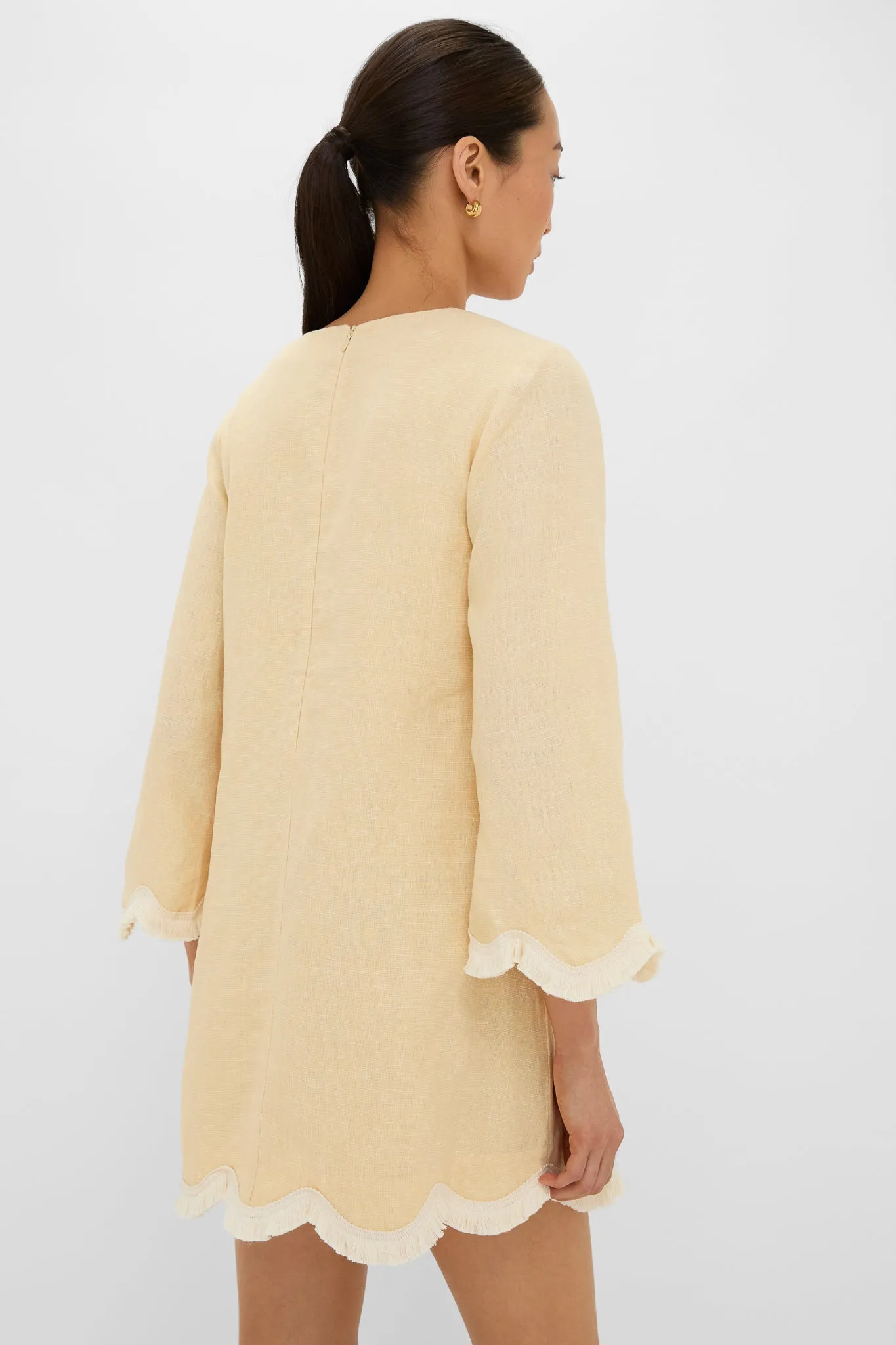 Dusty Citron Essie Caftan sold by Tuckernuck product image thumbnail 4