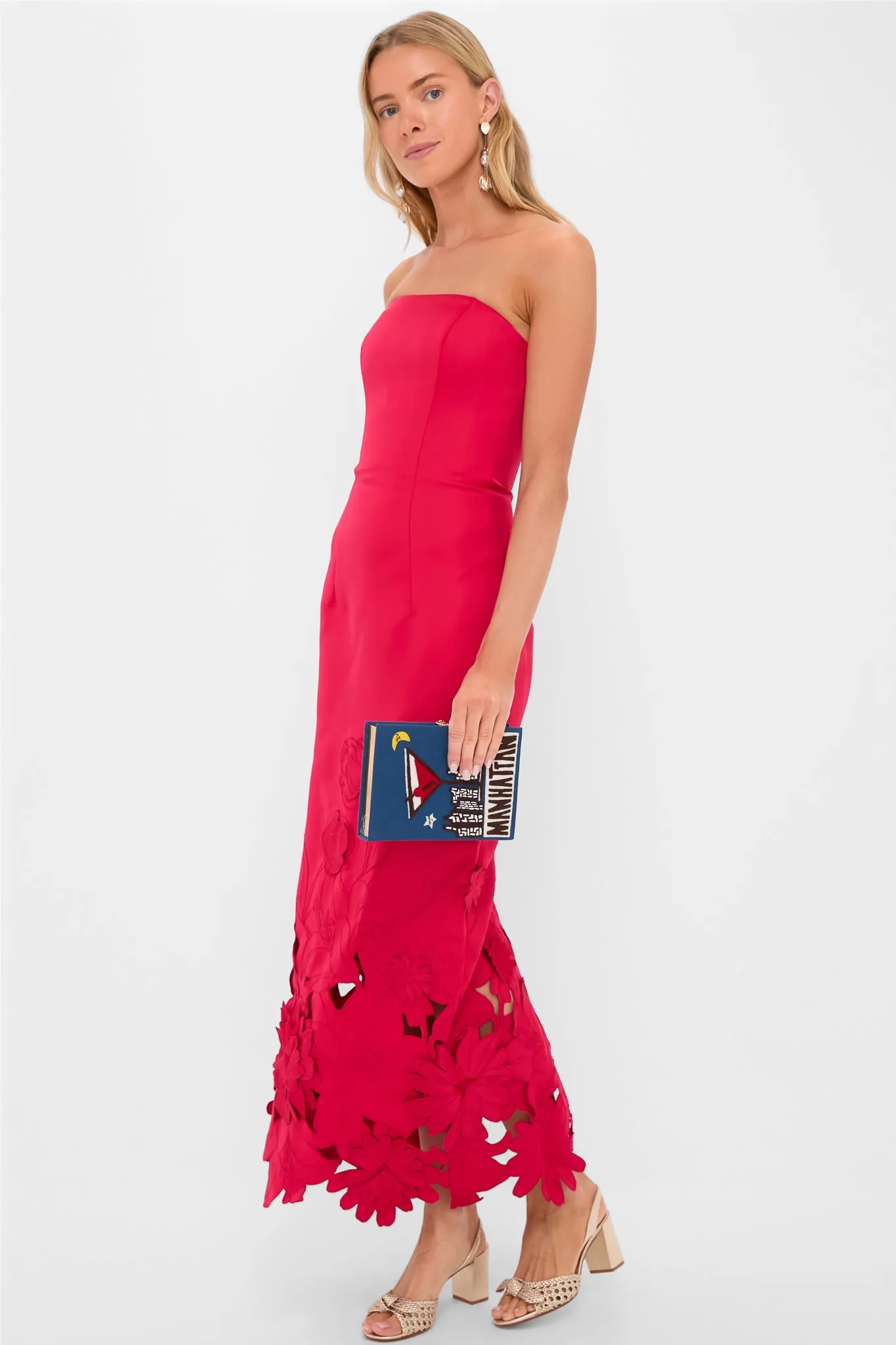 Rosa Rayna Applique Bustier Maxi Dress sold by Tuckernuck product image thumbnail 2
