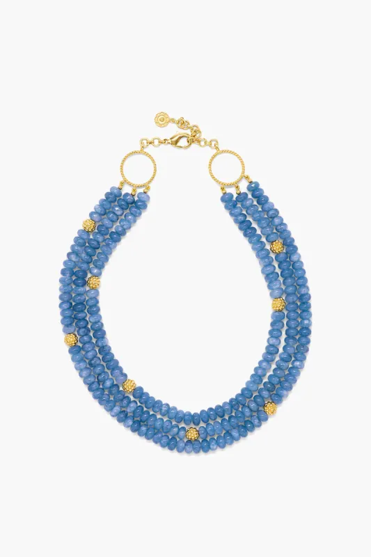 Berry & Bead Triple Strand Necklace sold by Tuckernuck