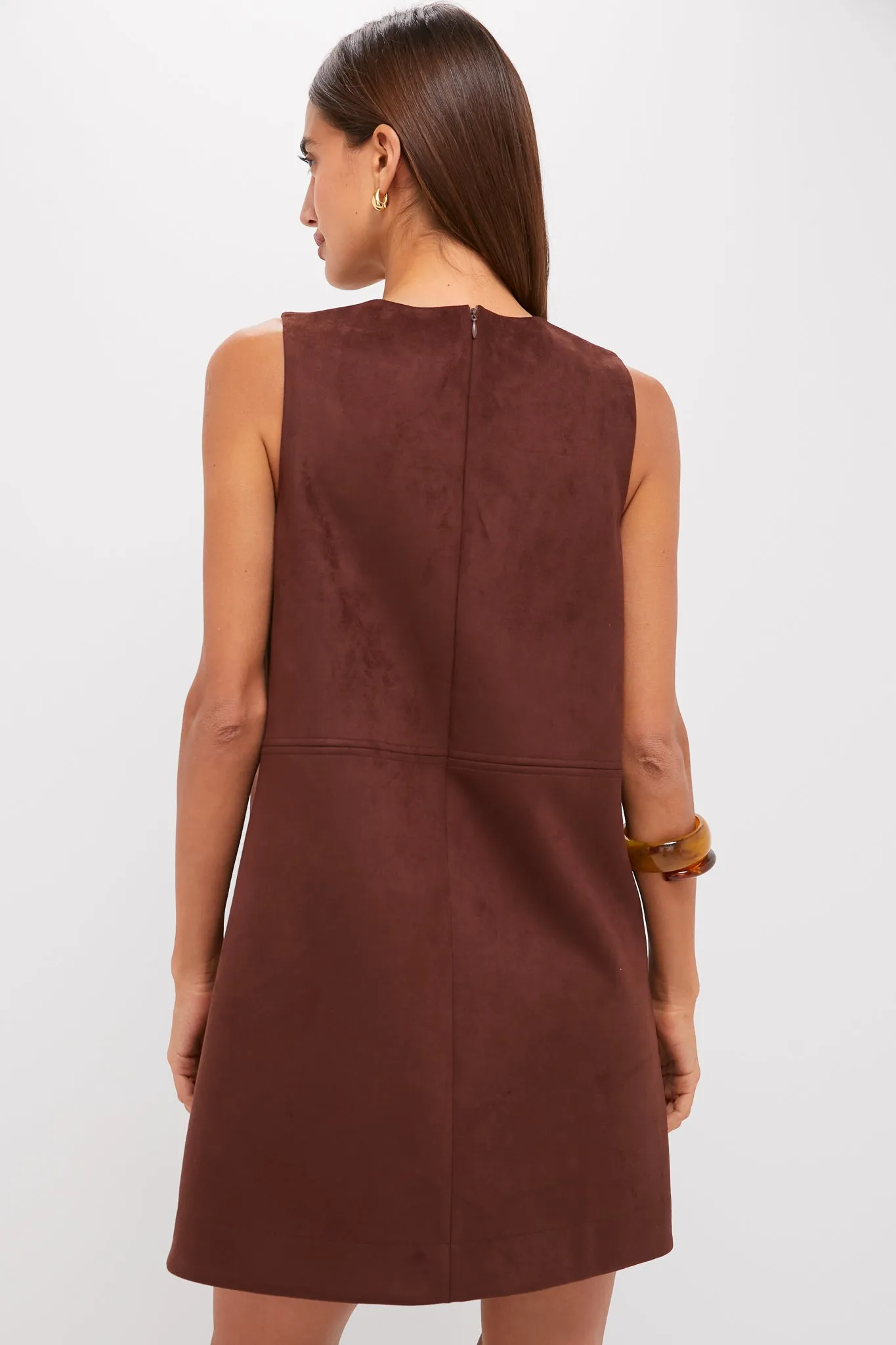Ganache Vegan Suede Marlowe Dress sold by Tuckernuck product image thumbnail 5