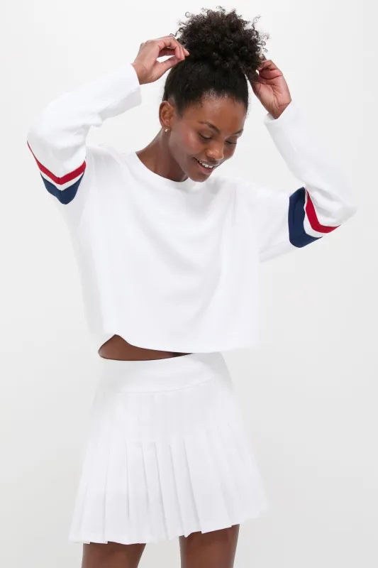 Americana Varsity Comfort Stretch Matilda Pullover sold by Tuckernuck