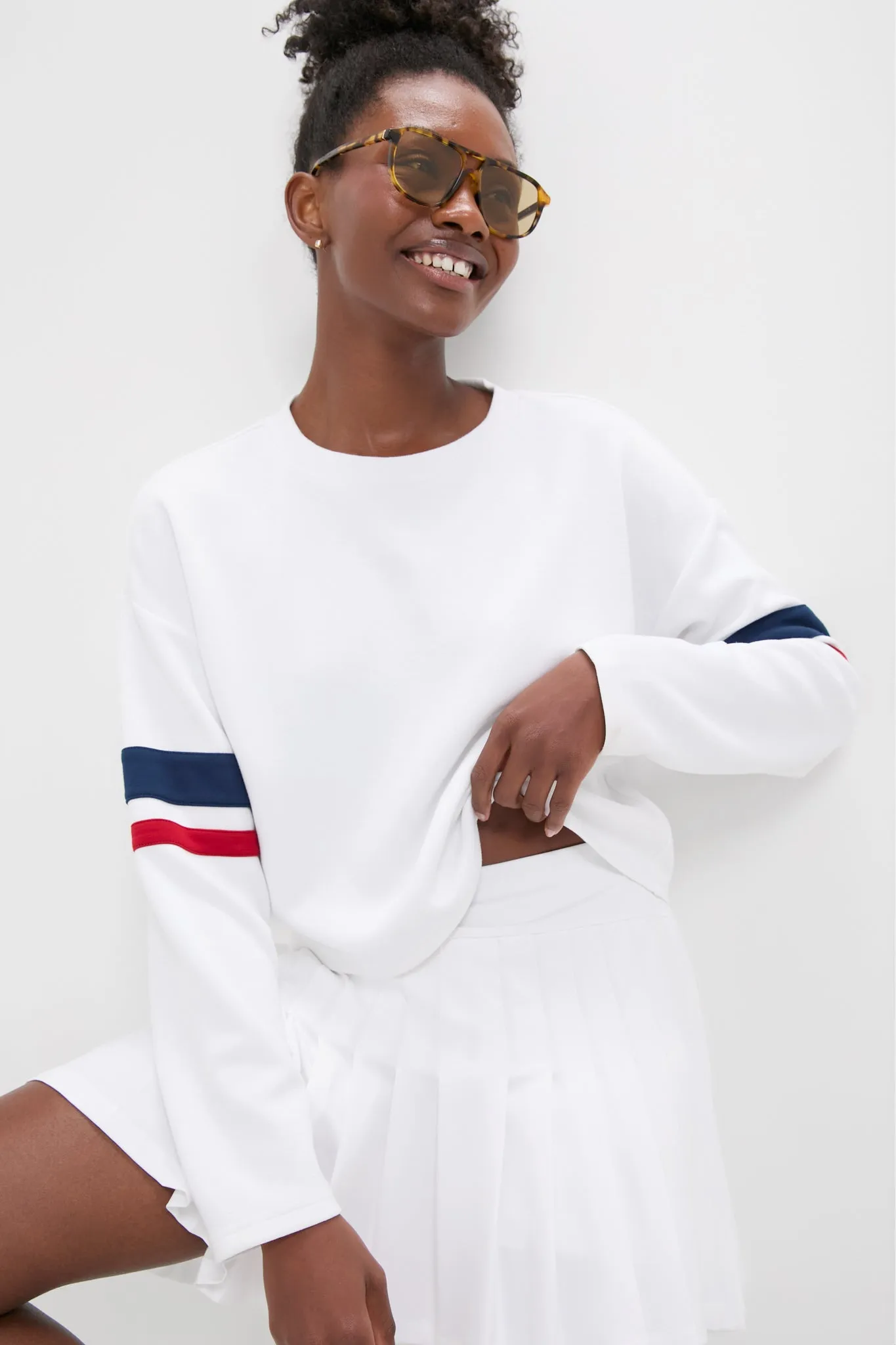 Americana Varsity Comfort Stretch Matilda Pullover sold by Tuckernuck product image thumbnail 5