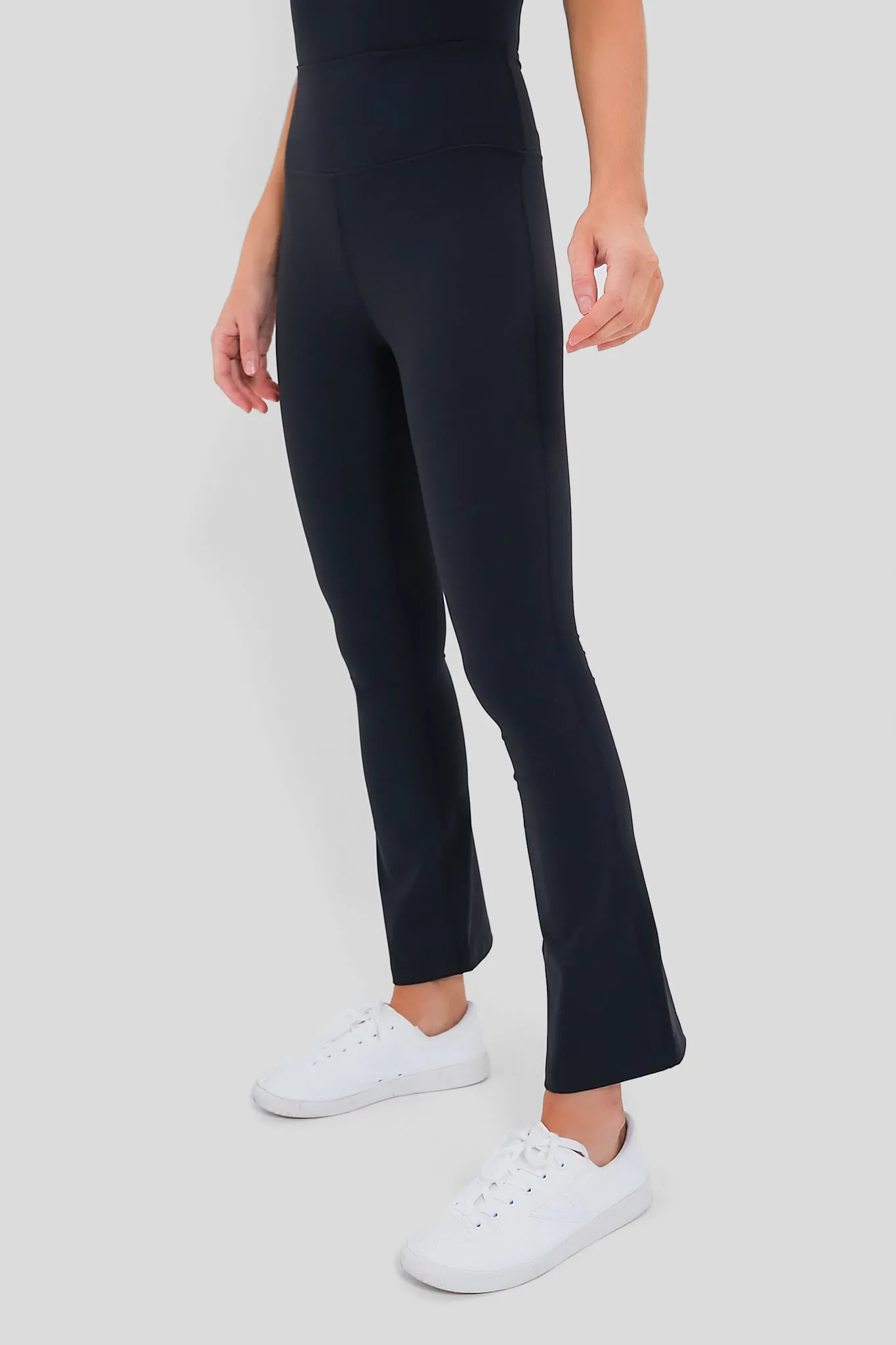 Black High Rise Compression Spandex Millie Yoga Pant sold by Tuckernuck product image thumbnail 4
