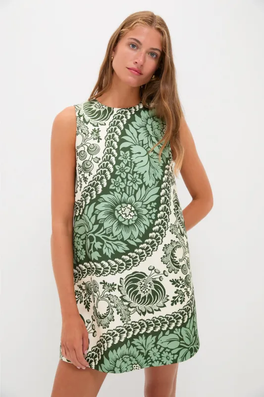 Emerald Mirasol Wave Marlowe Dress sold by Tuckernuck