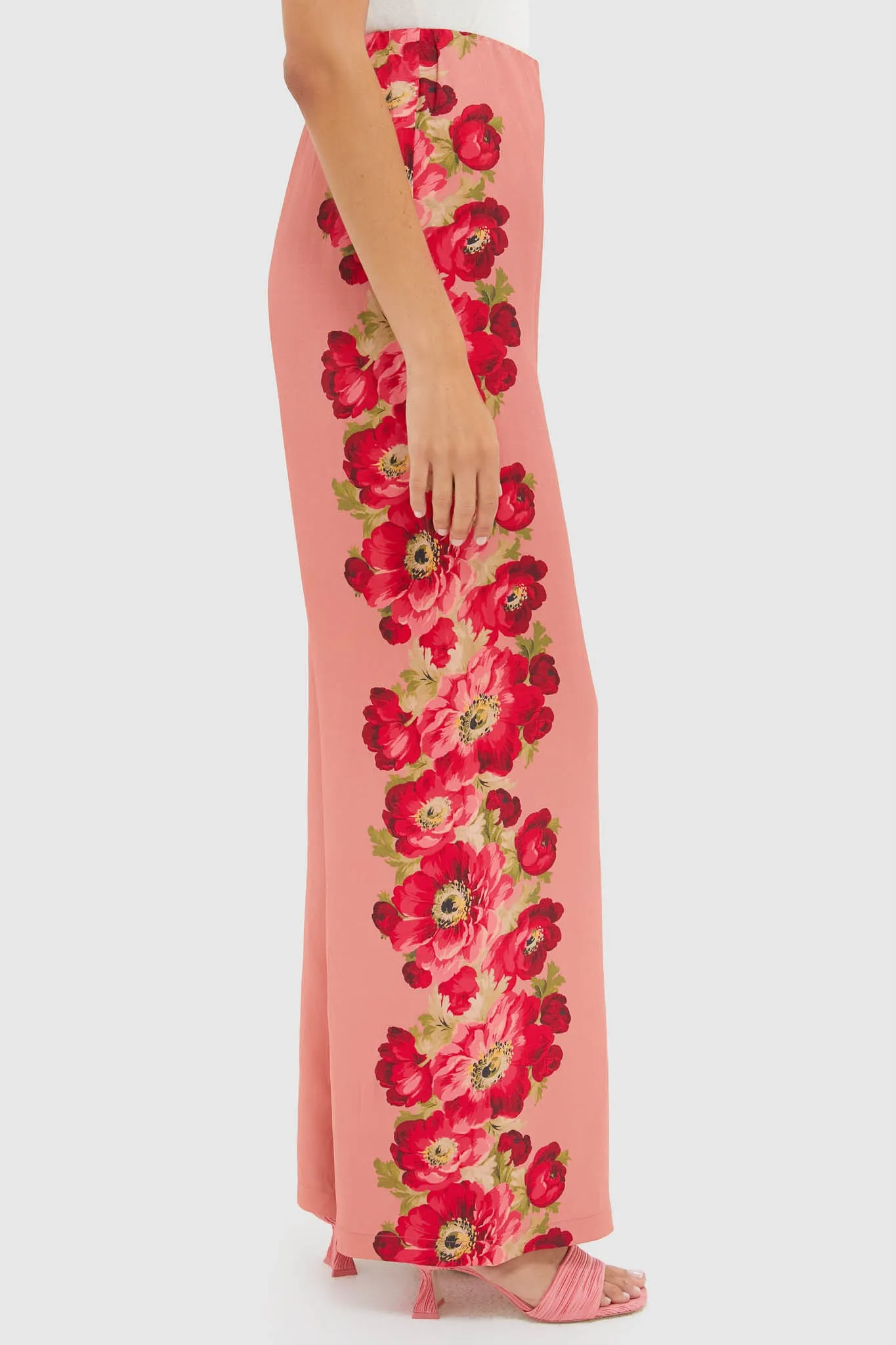 Coral Poppy Pierre Pants sold by Tuckernuck product image thumbnail 3