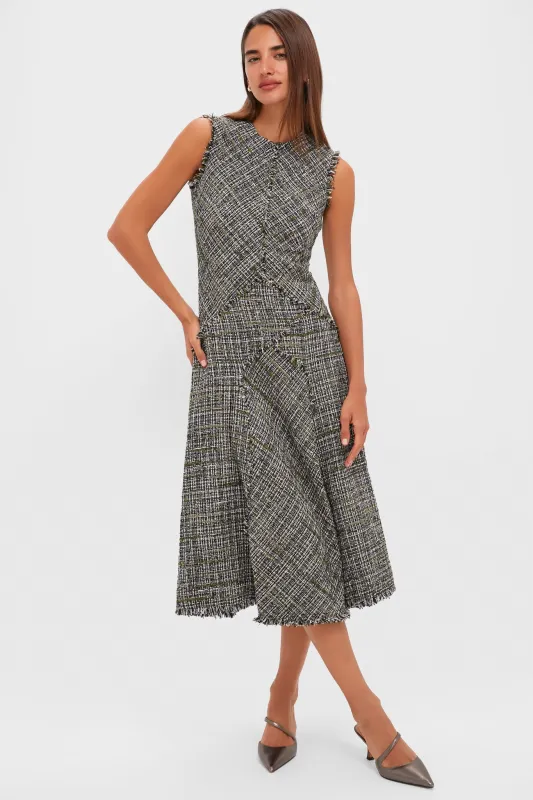 Dark Olive Sleeveless Midi Dress sold by Tuckernuck