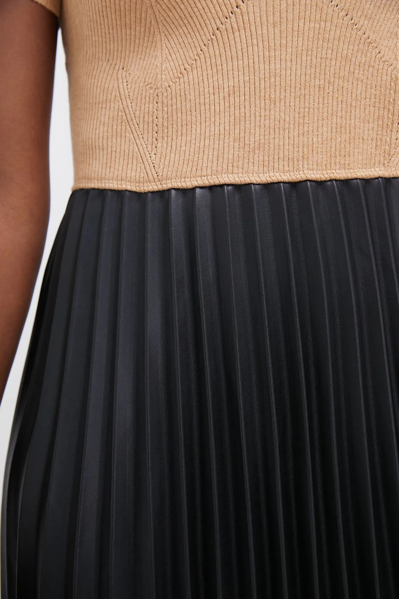 Black Mixed Media Tiffany Dress sold by Tuckernuck product image thumbnail 5