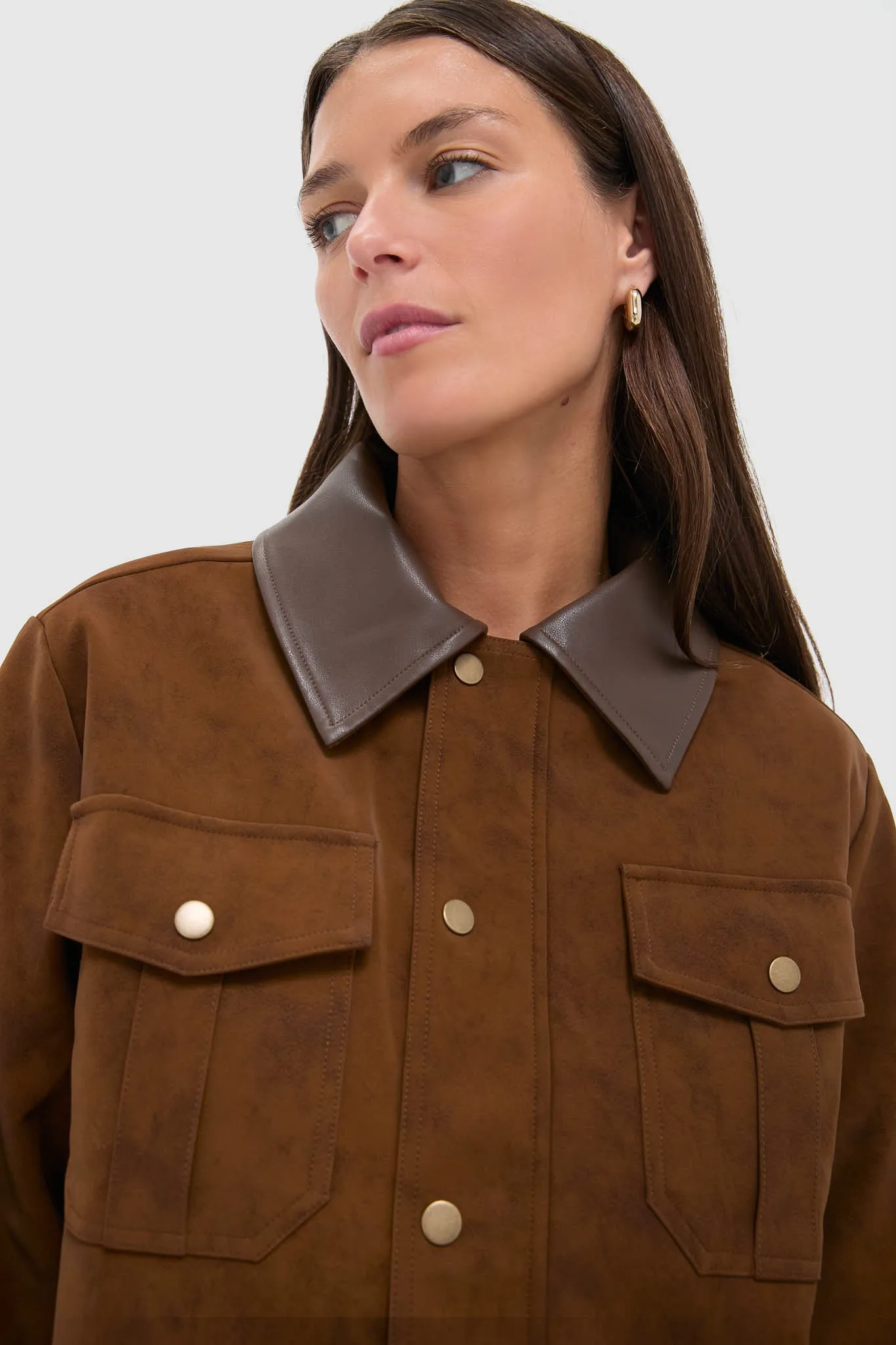 Brown Eloise Chore Jacket sold by Tuckernuck product image thumbnail 5