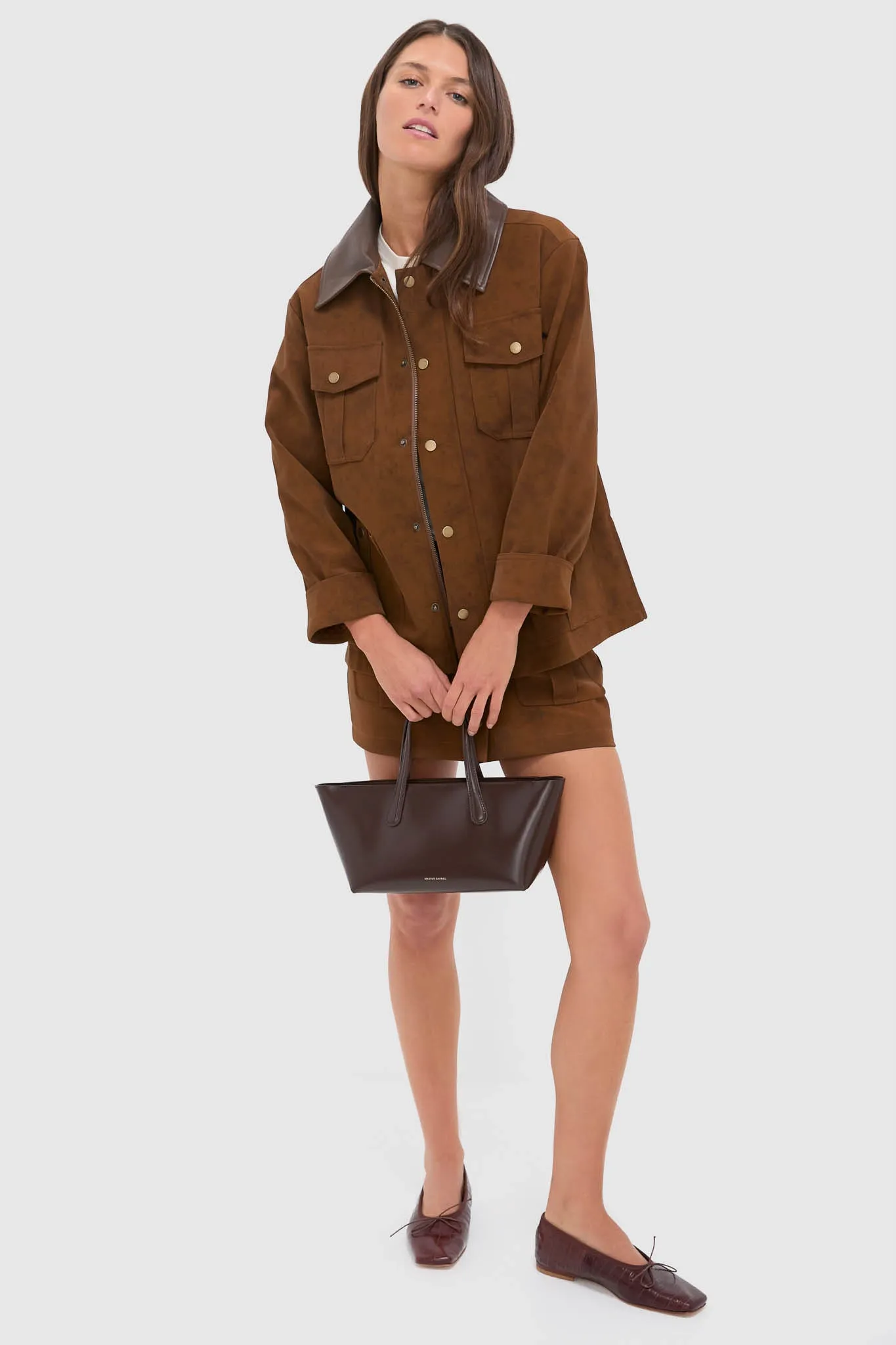 Brown Eloise Chore Jacket sold by Tuckernuck product image thumbnail 2