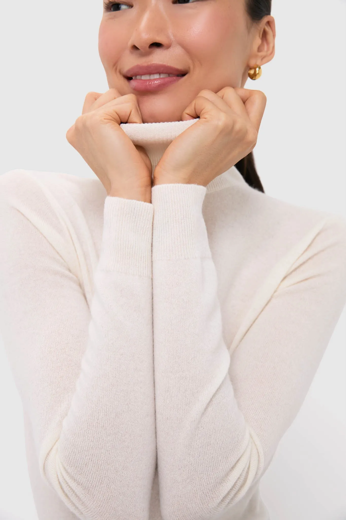 Cream Cashmere Long Sleeve Pullover sold by Tuckernuck product image thumbnail 5