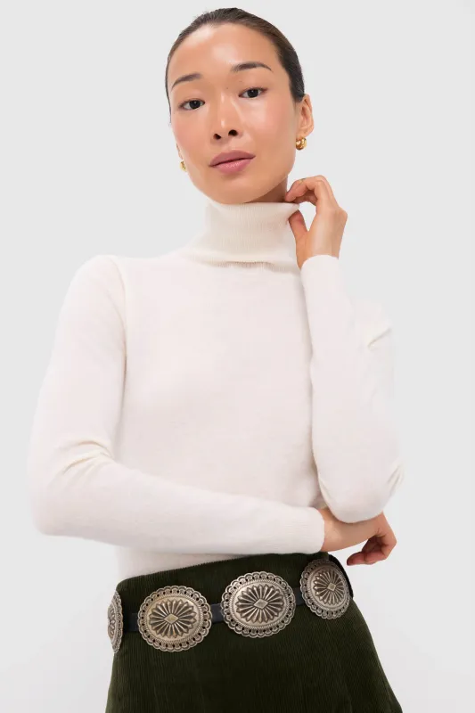 Cream Cashmere Long Sleeve Pullover sold by Tuckernuck