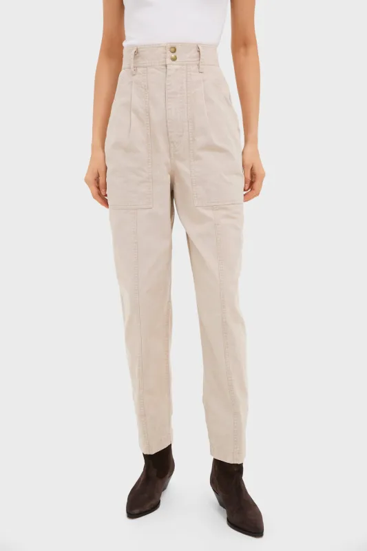 Ecru Kiana Pants sold by Tuckernuck