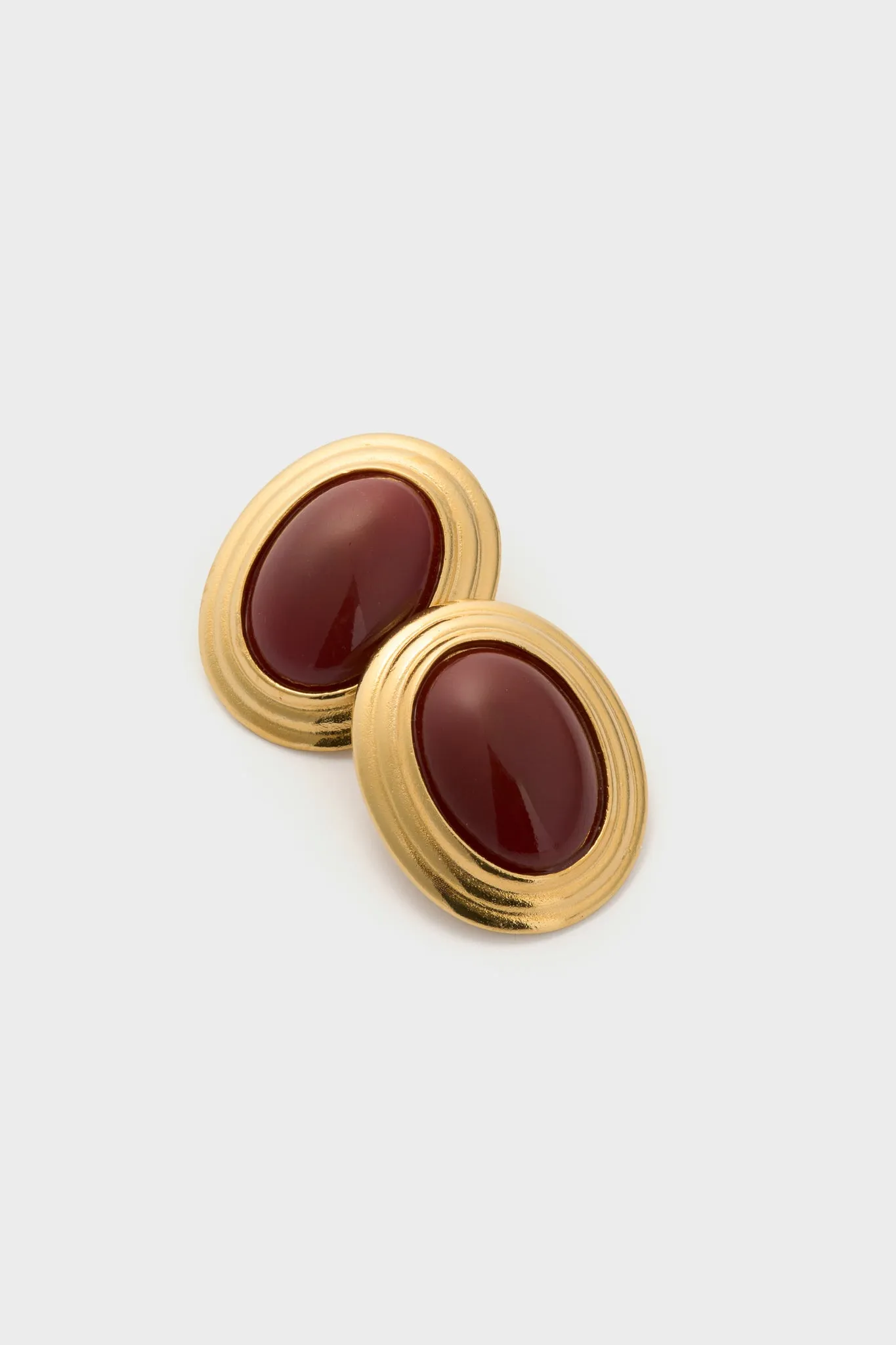 Burgundy Vega Earrings sold by Tuckernuck product image thumbnail 4