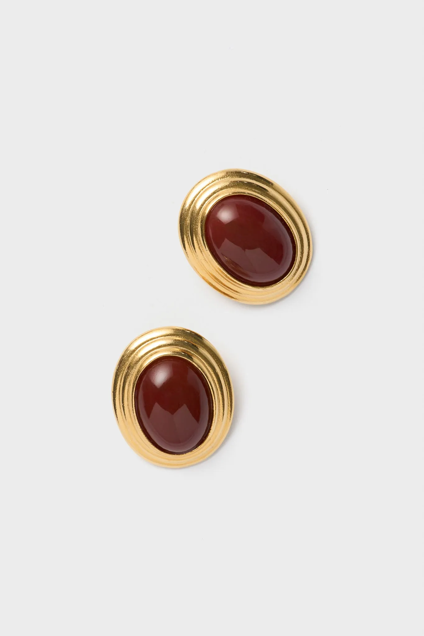 Burgundy Vega Earrings sold by Tuckernuck