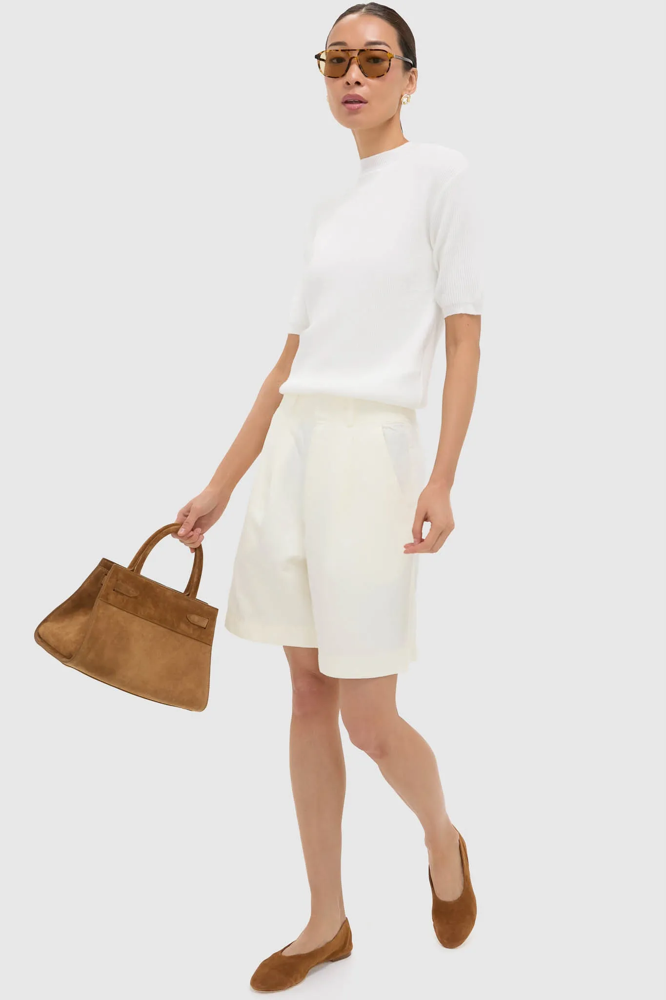 Off White Knit Tee sold by Tuckernuck product image thumbnail 2