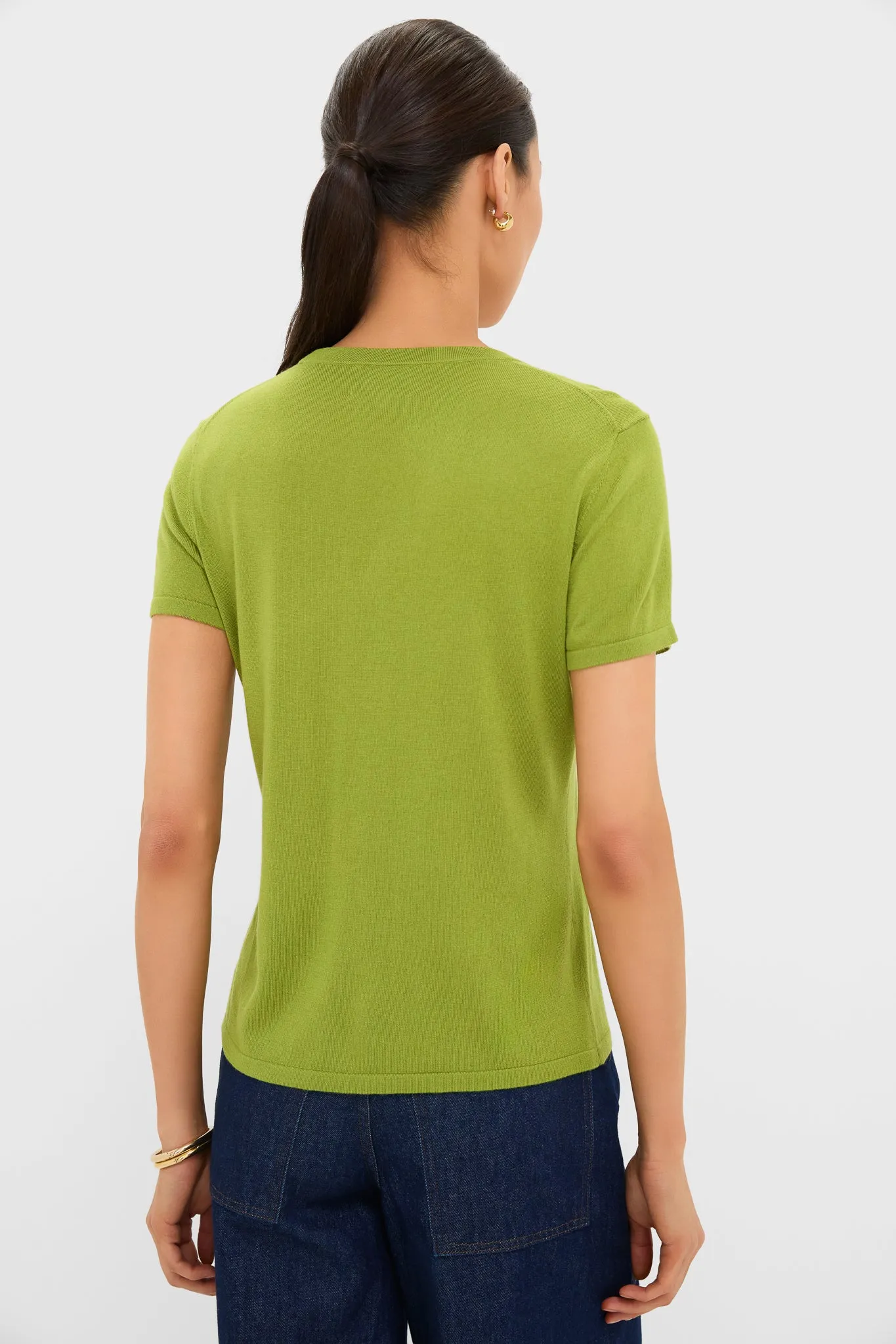 Woodbine Cashmere Silk Katie Tee sold by Tuckernuck product image thumbnail 4