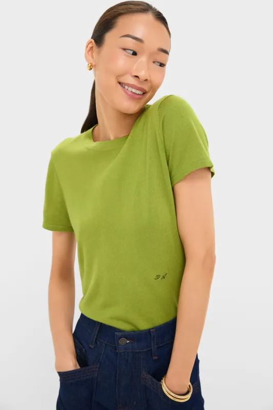 Woodbine Cashmere Silk Katie Tee made by Tuckernuck