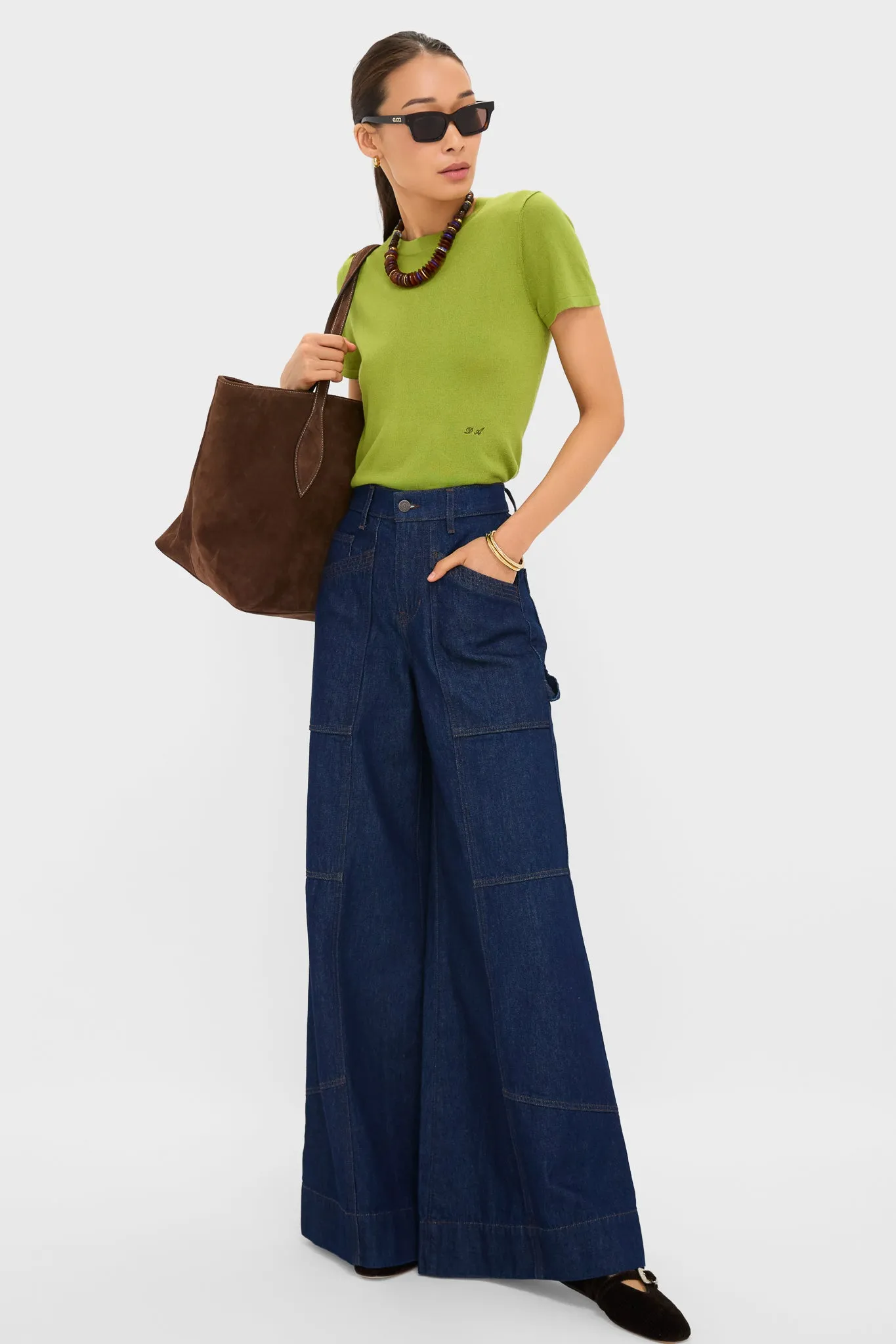 Woodbine Cashmere Silk Katie Tee sold by Tuckernuck product image thumbnail 2