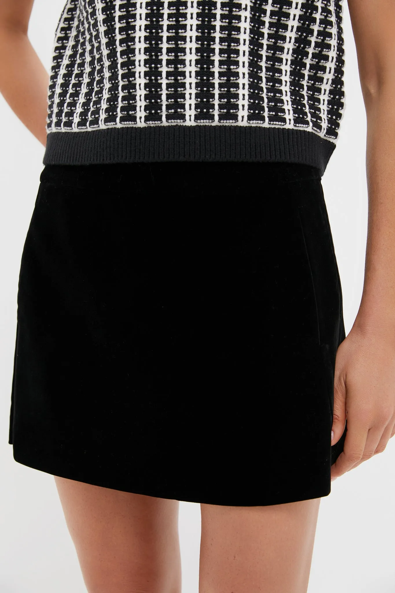 Black Velvet Grace Mini Skort sold by Tuckernuck product image thumbnail 5