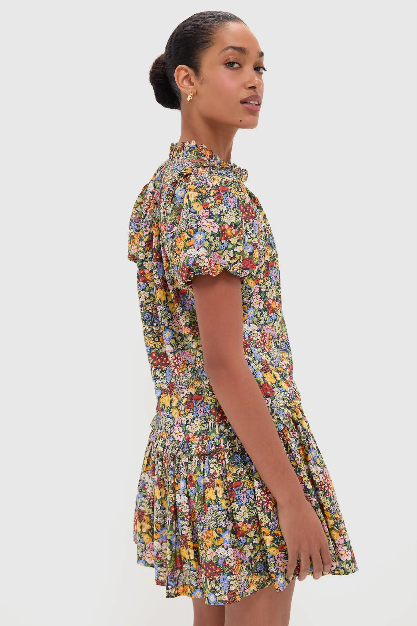 Cottage Garden Edith Short Sleeve Mini Dress sold by Tuckernuck product image thumbnail 4