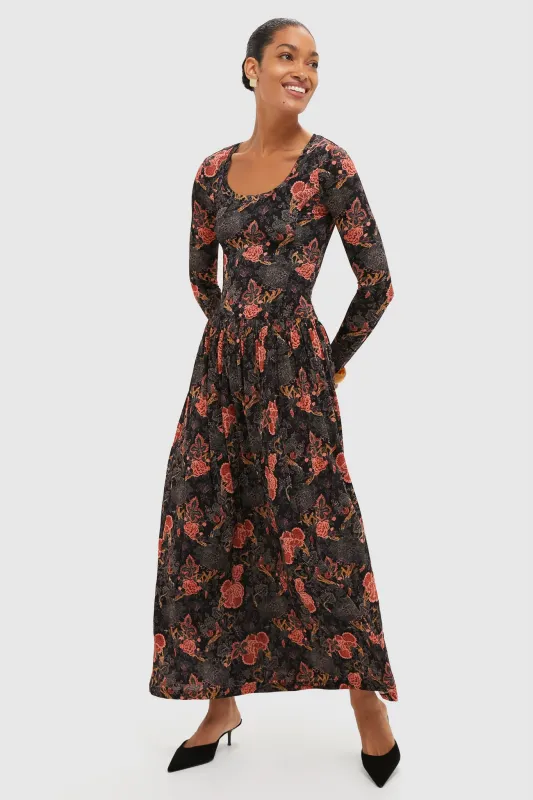 Night Lily Amal Jersey U-Neck Dress sold by Tuckernuck