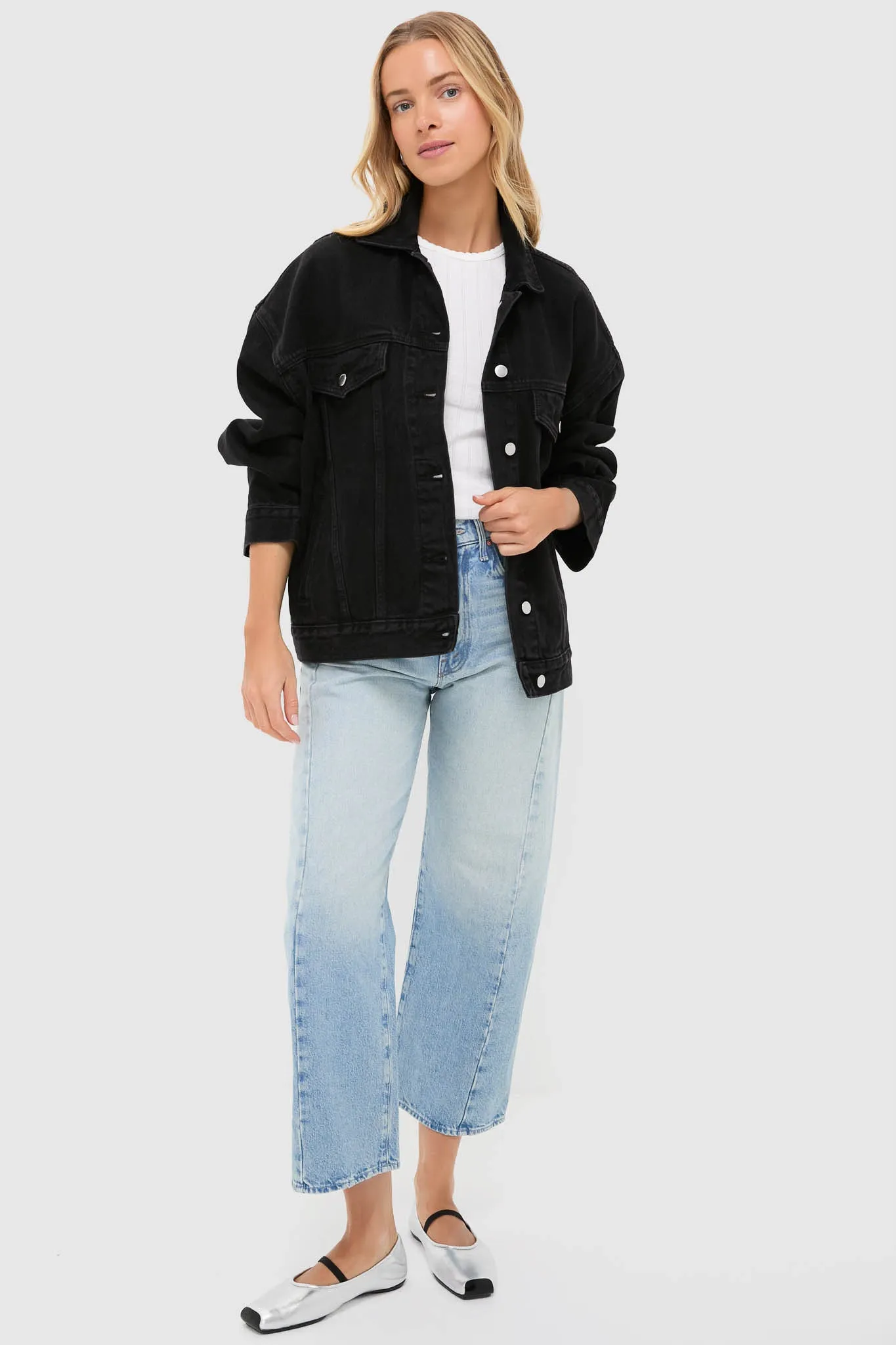 Vintage Black Sia Denim Jacket sold by Tuckernuck product image thumbnail 2