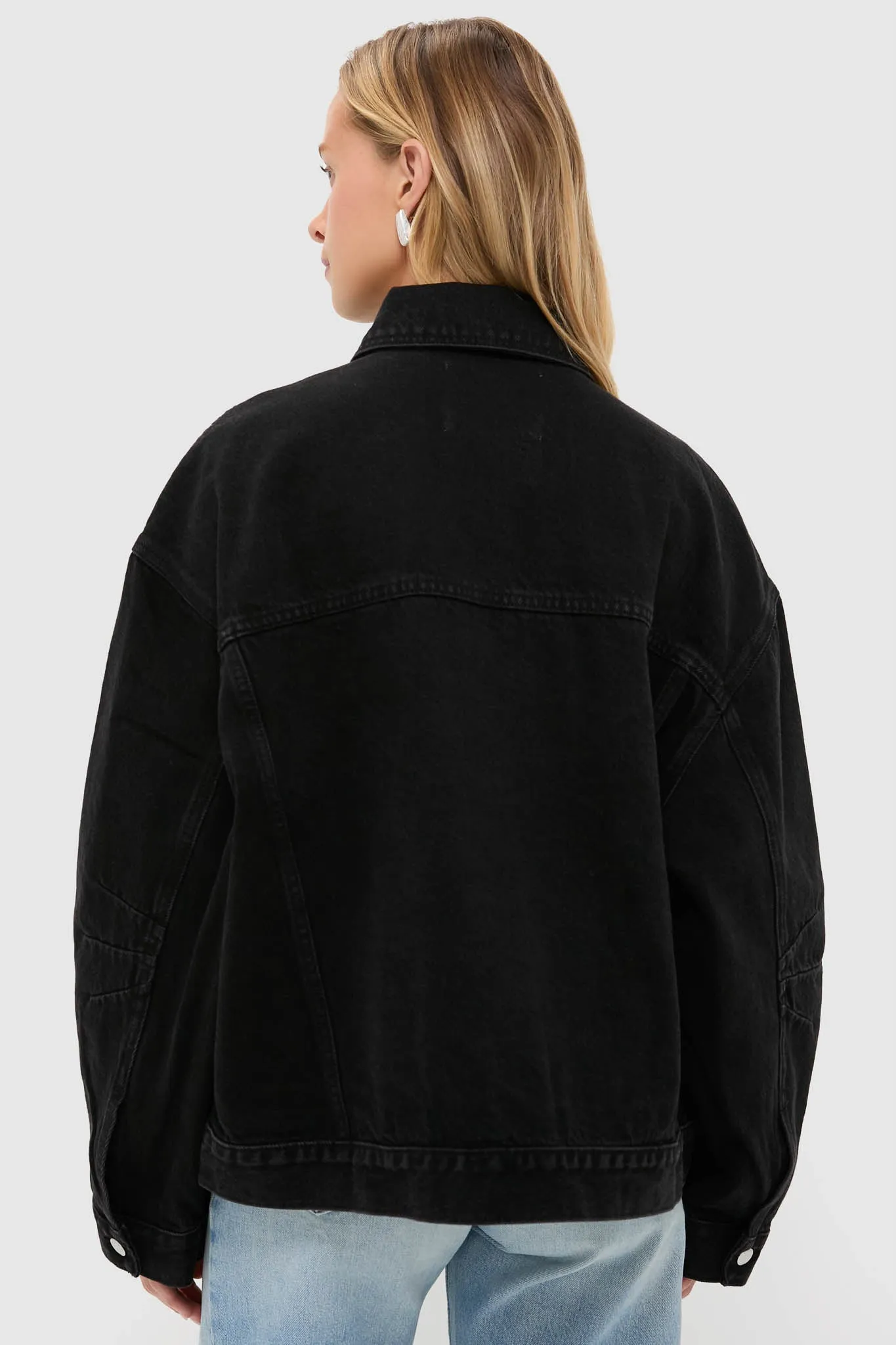 Vintage Black Sia Denim Jacket sold by Tuckernuck product image thumbnail 4