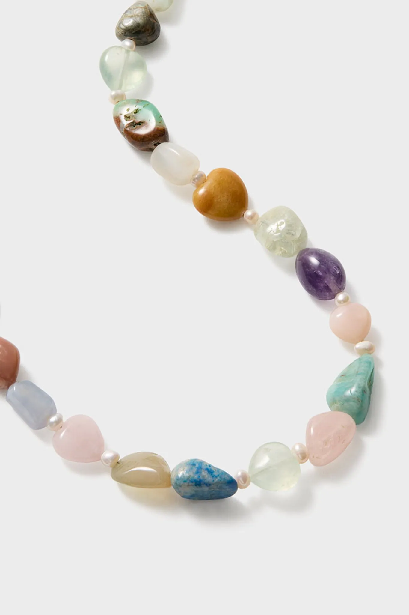 Pastel Gemstone Multi Brooke Necklace sold by Tuckernuck product image thumbnail 4
