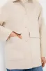 Oat Levi Wool Coat sold by Tuckernuck