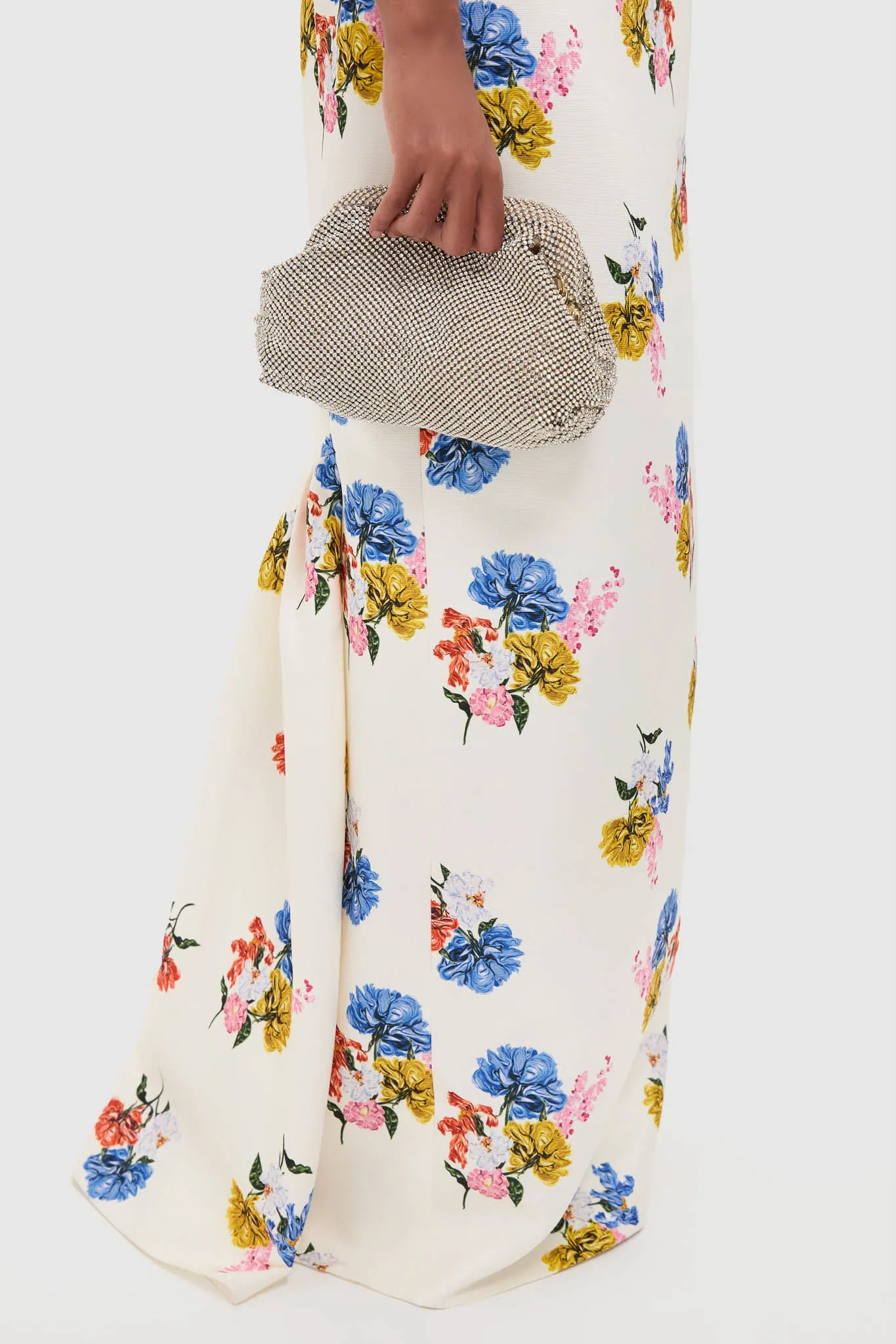 Retro Bouquet on White Fosette Gown sold by Tuckernuck product image thumbnail 5