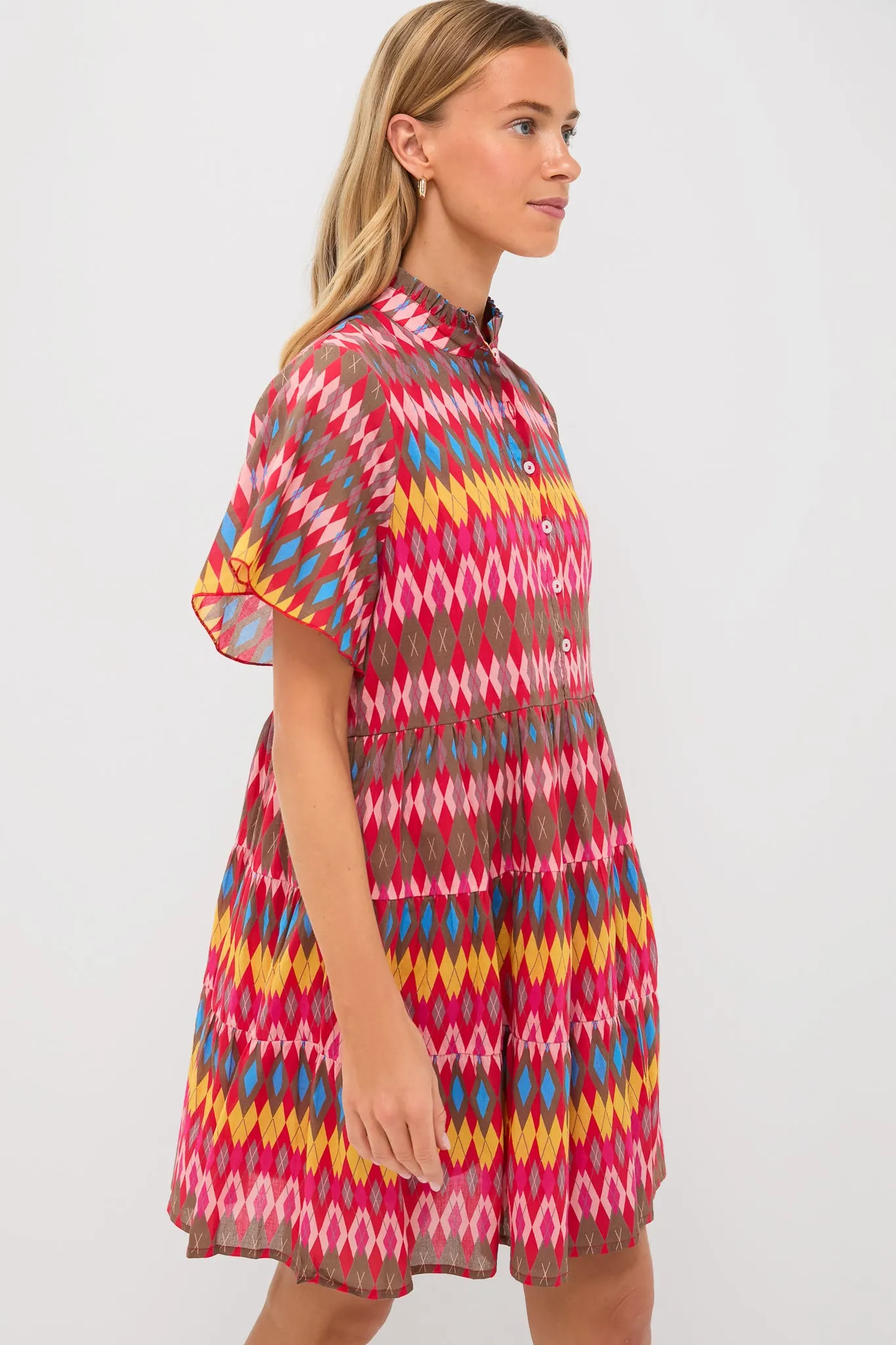 Exclusive Geraldine Red Vibeka Dress sold by Tuckernuck product image thumbnail 3