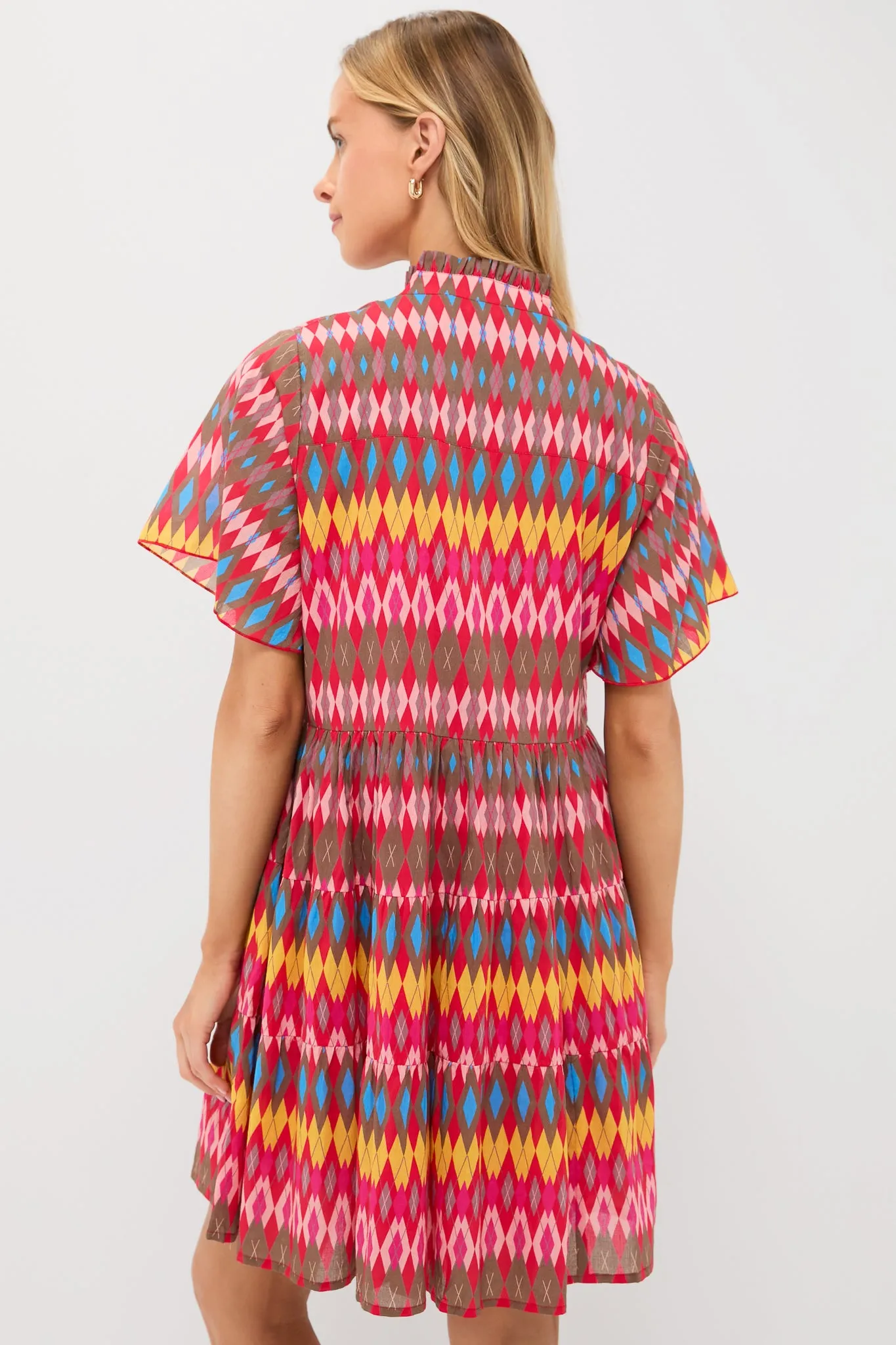 Exclusive Geraldine Red Vibeka Dress sold by Tuckernuck product image thumbnail 4