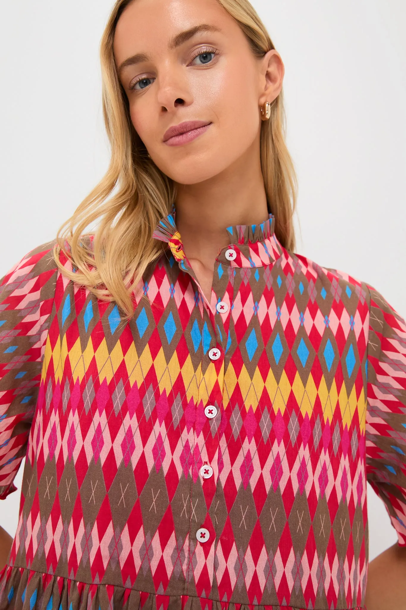 Exclusive Geraldine Red Vibeka Dress sold by Tuckernuck product image thumbnail 5