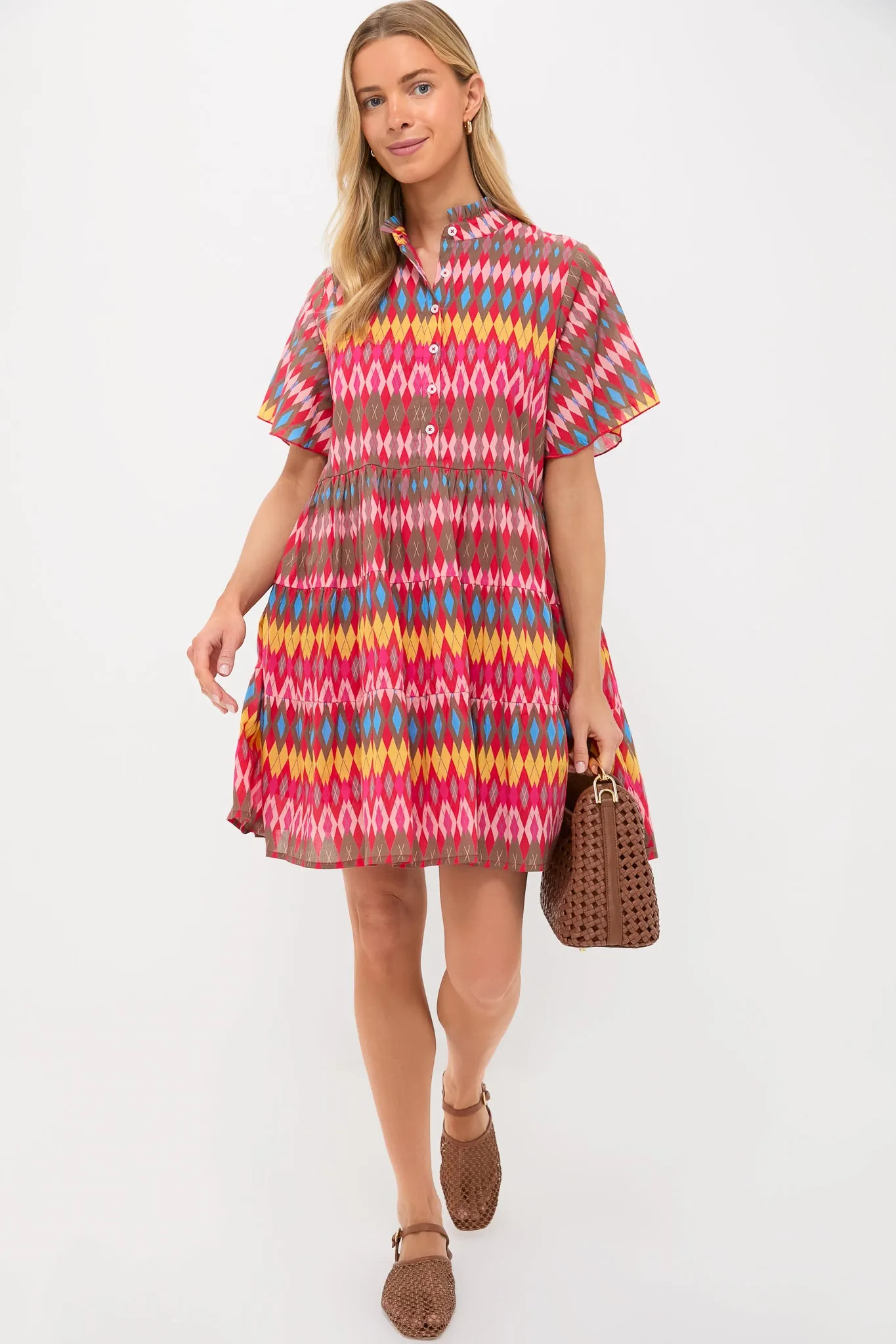 Exclusive Geraldine Red Vibeka Dress sold by Tuckernuck product image thumbnail 2