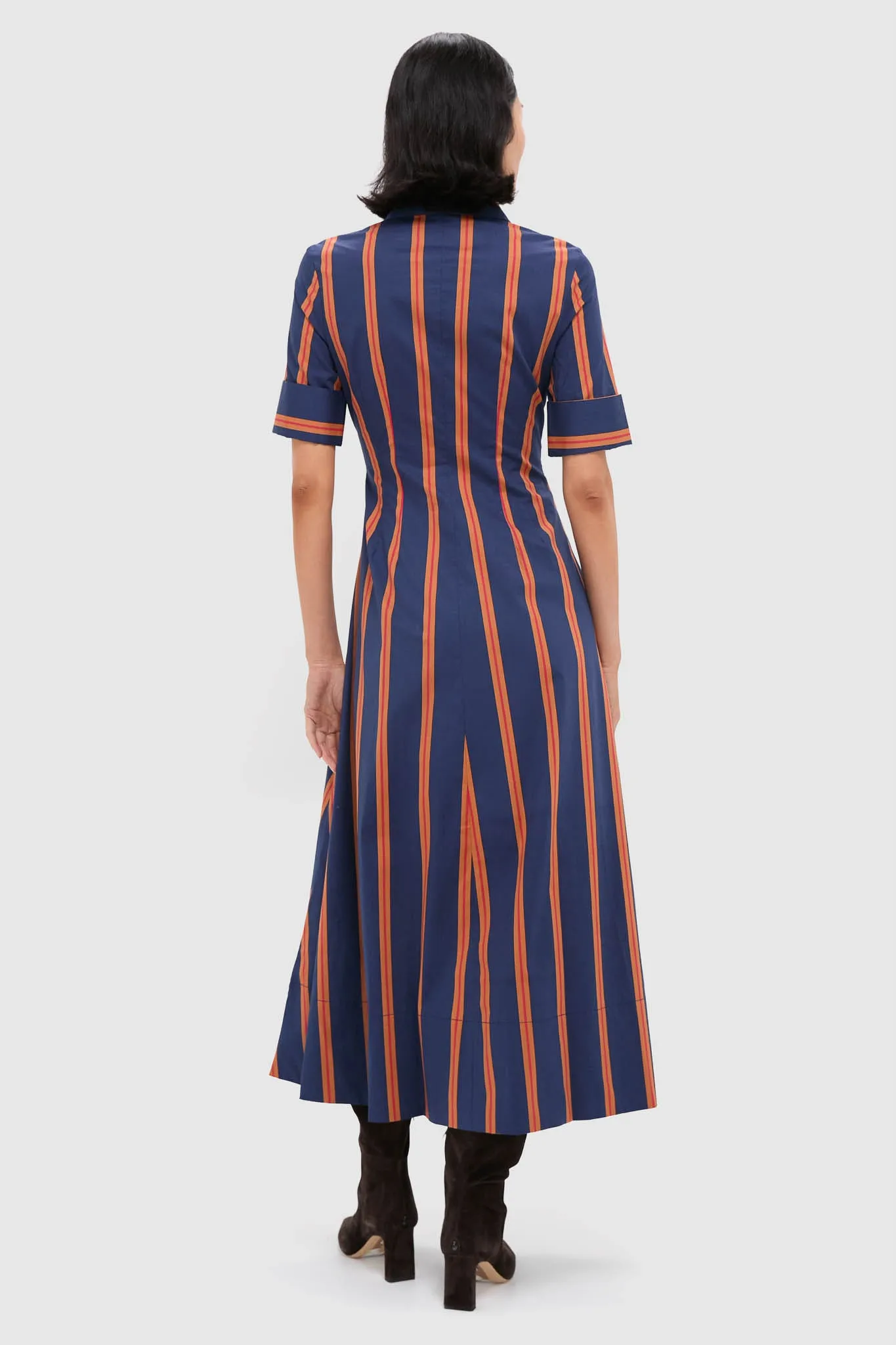 Railroad Stripe Joan Dress sold by Tuckernuck product image thumbnail 4