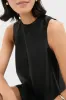Black Dupioni Marlowe Dress sold by Tuckernuck