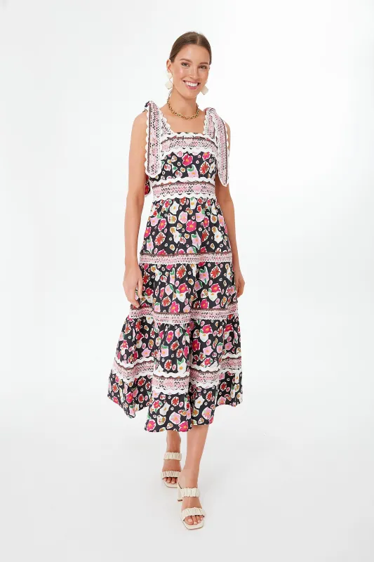 Exclusive Black Morgantine Dress sold by Tuckernuck