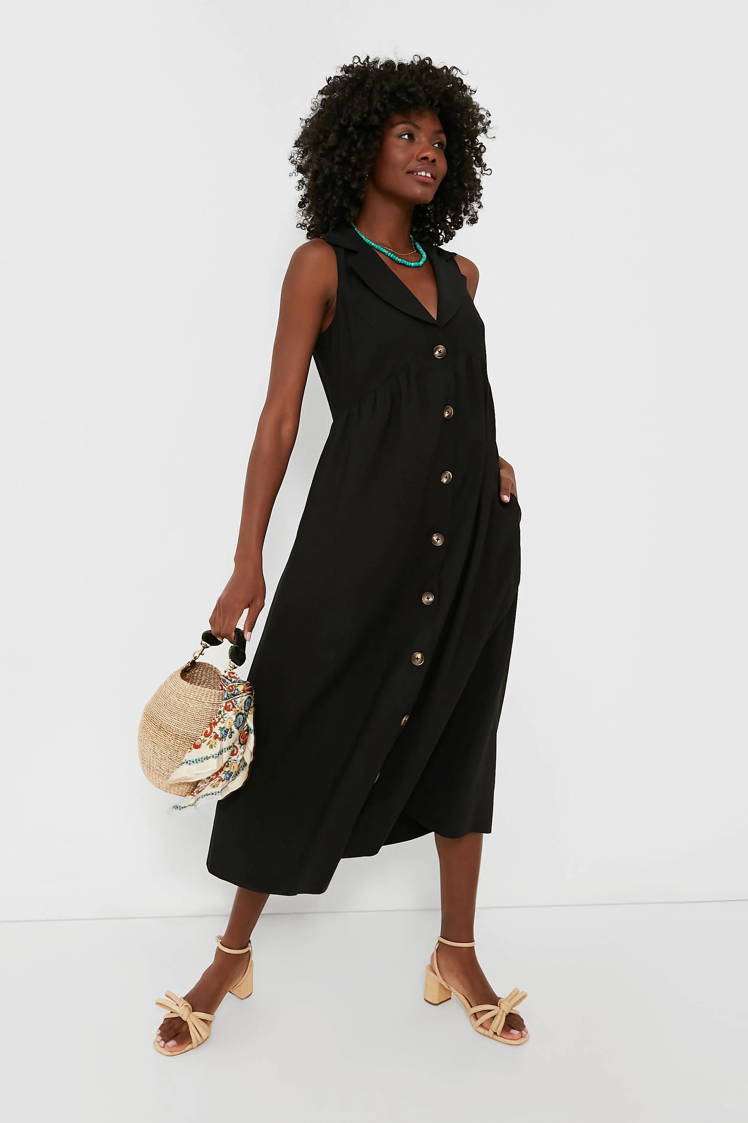 Black Jules Dress sold by Tuckernuck product image thumbnail 2