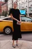 Black Velvet Melodie Dress sold by Tuckernuck