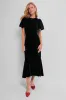 Black Velvet Melodie Dress sold by Tuckernuck