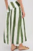 Green Stripe Nature Midi Skirt sold by Tuckernuck
