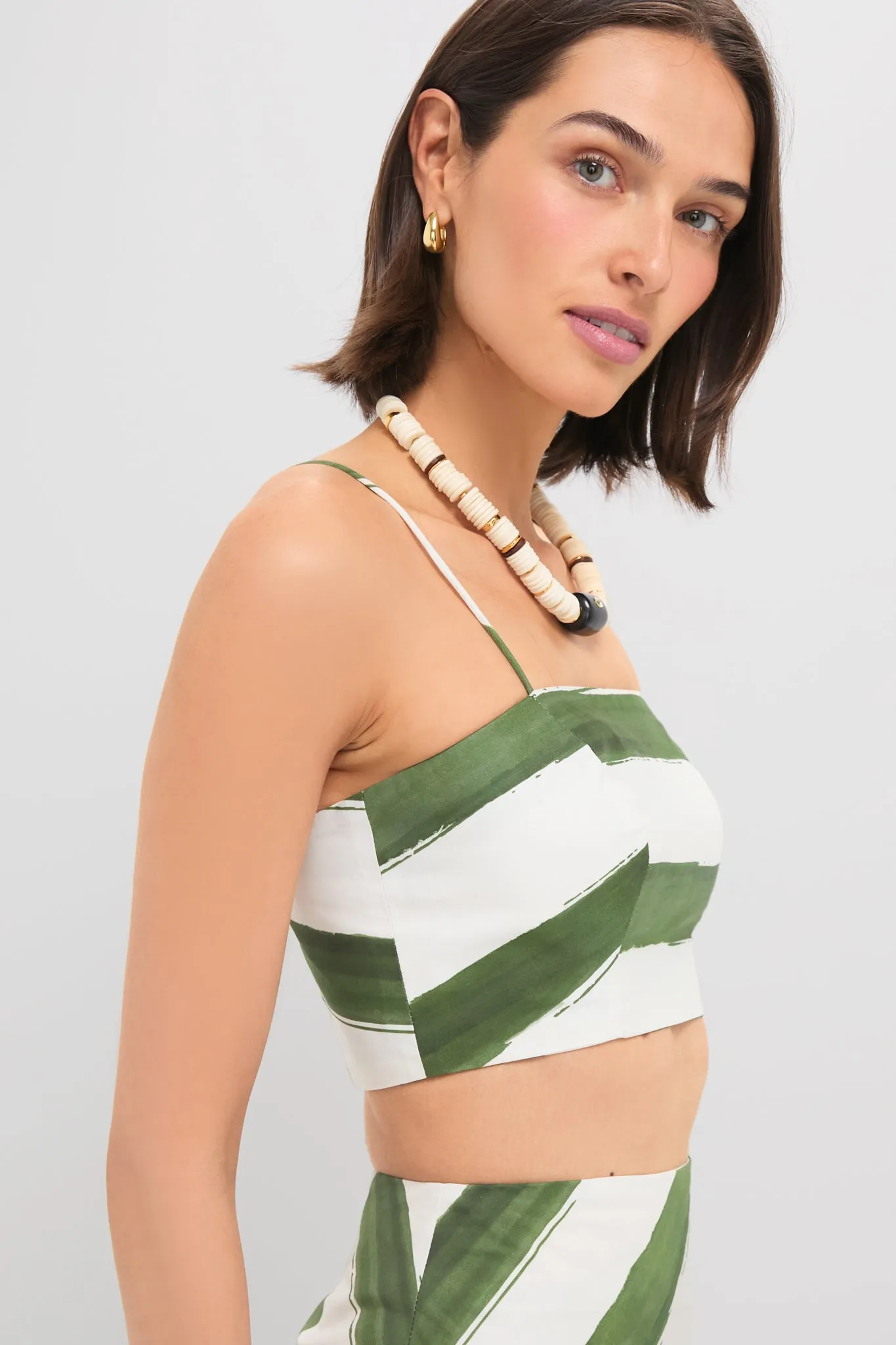 Green Stripe Nature Top sold by Tuckernuck product image thumbnail 3