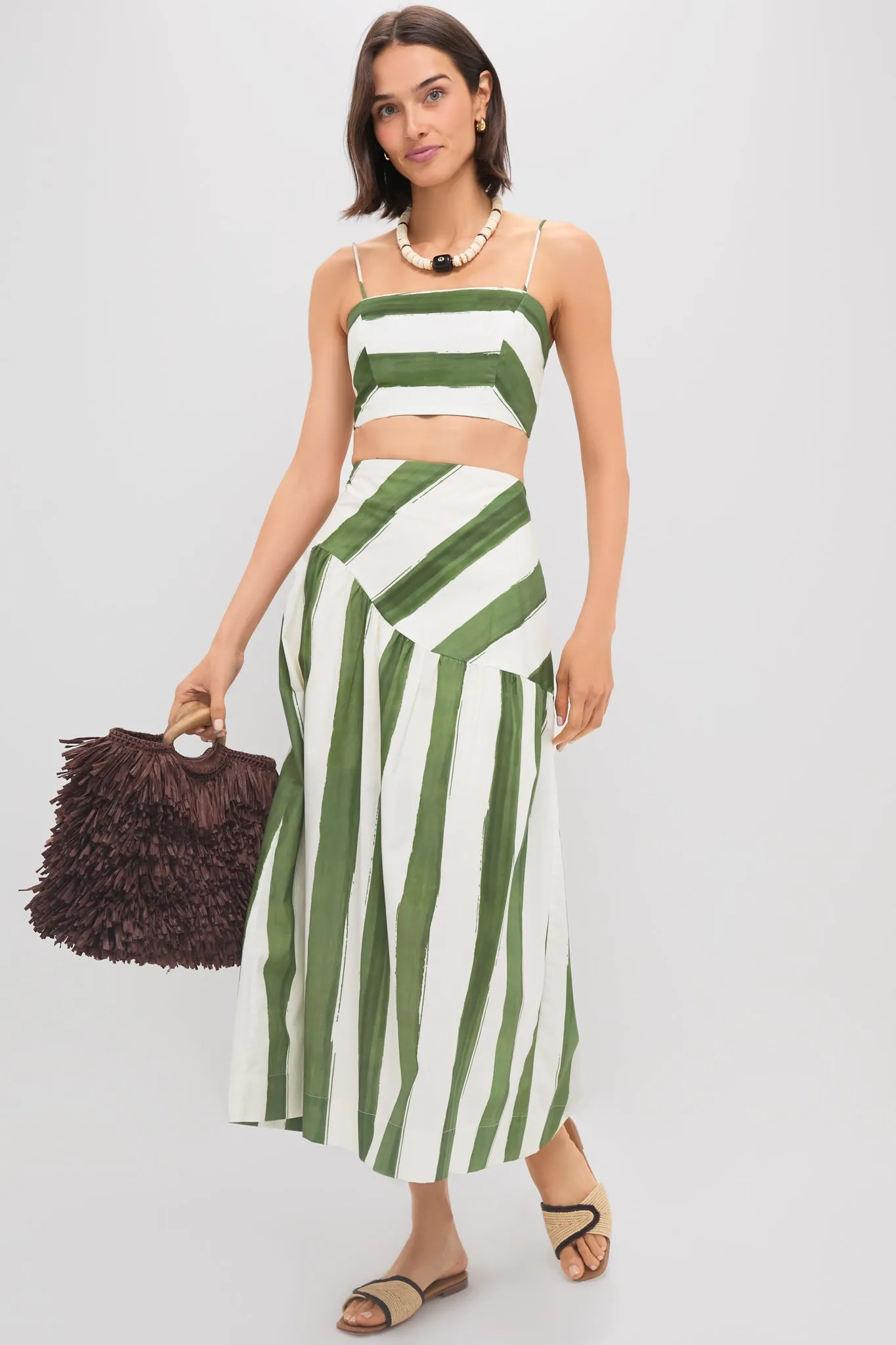 Green Stripe Nature Top sold by Tuckernuck product image thumbnail 2
