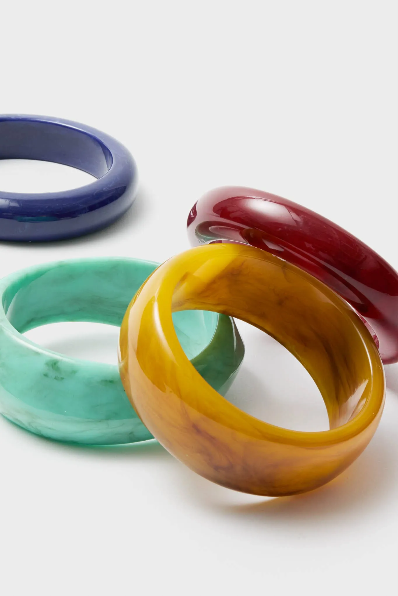 Malachite and Lapis Rita Bangle Set sold by Tuckernuck product image thumbnail 4