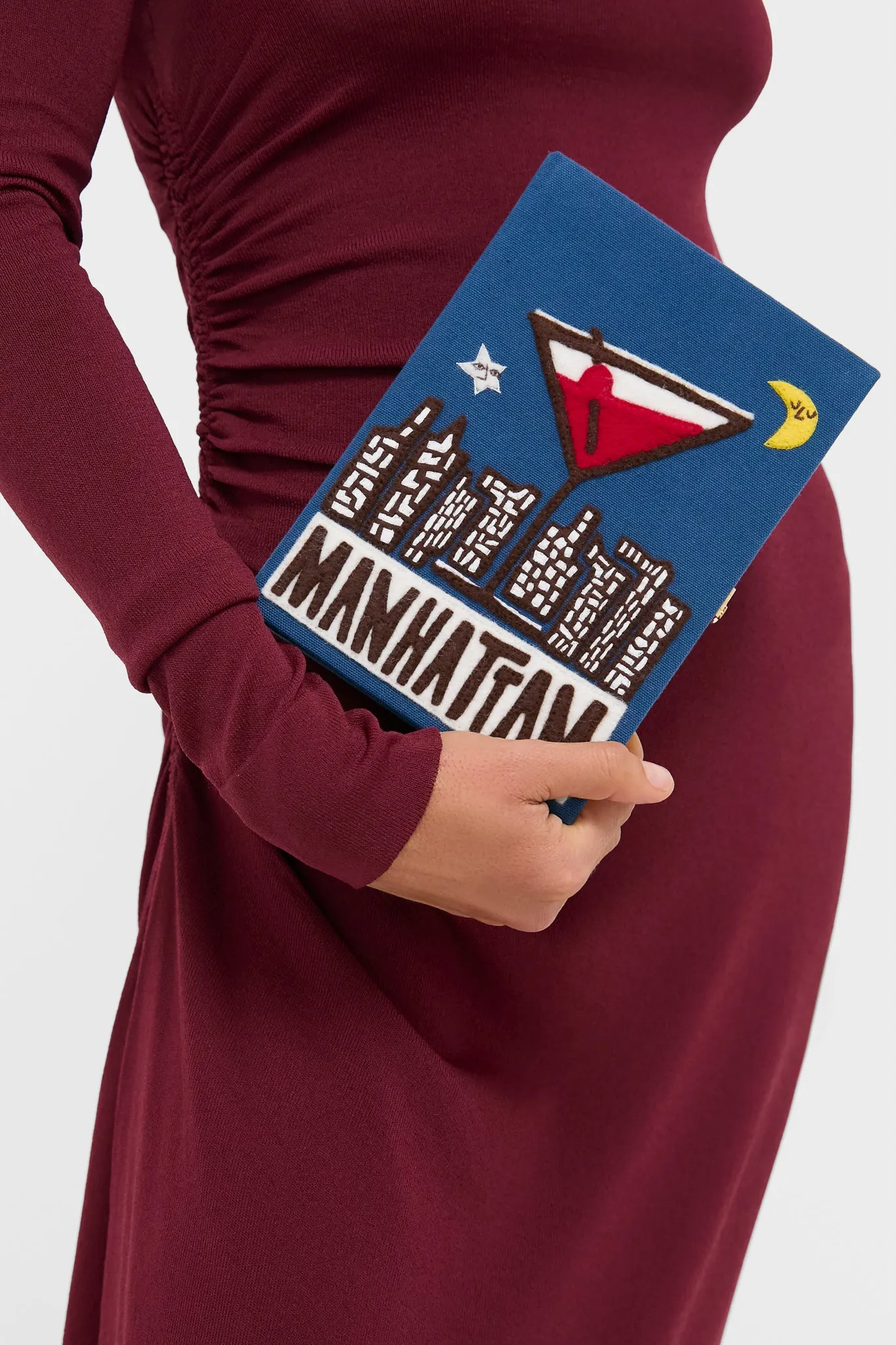 Indigo Latim Manhattan Cocktail Book Clutch sold by Tuckernuck product image thumbnail 2