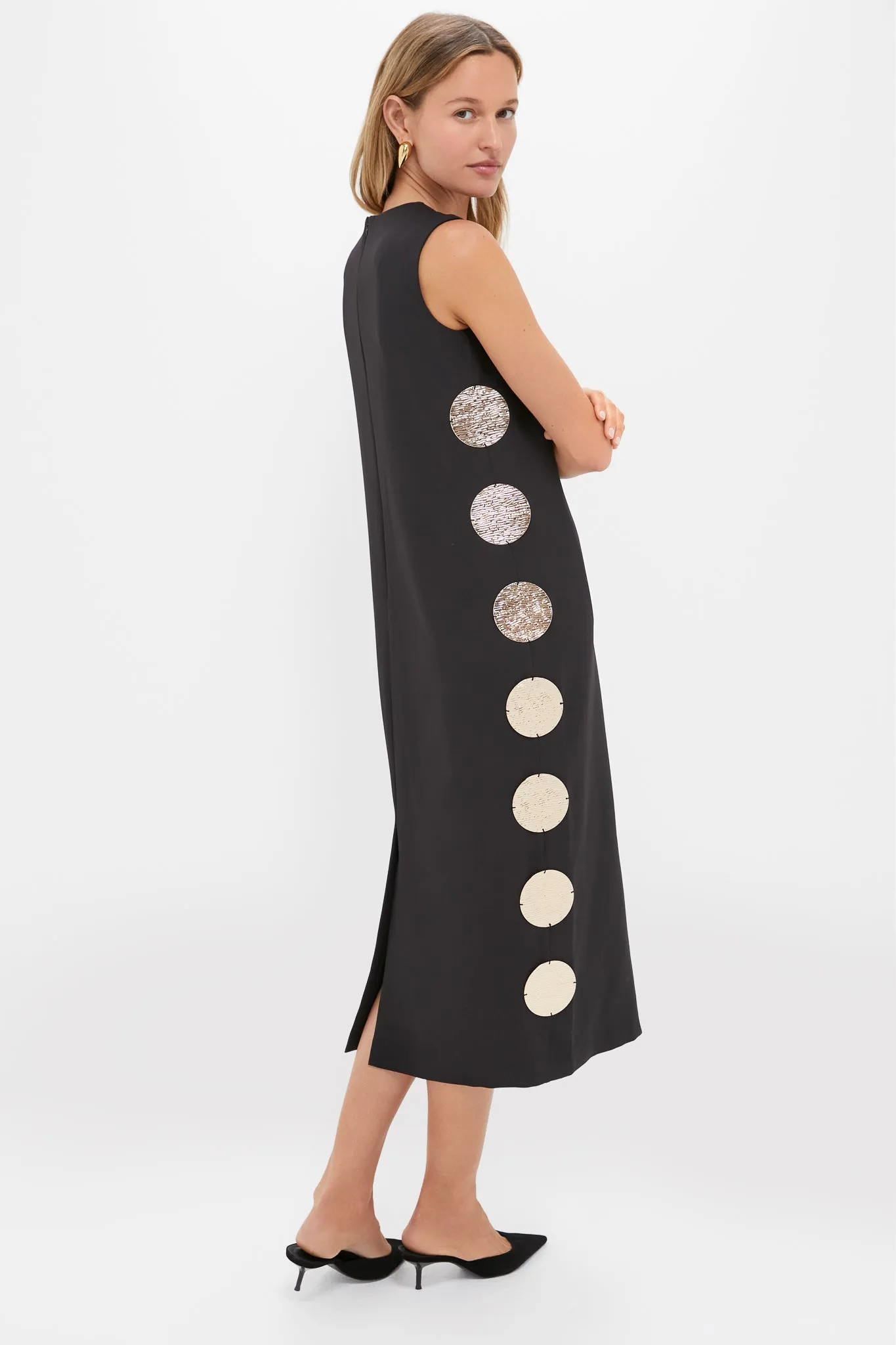 Gold Medallion Zeus Midi Dress sold by Tuckernuck product image thumbnail 4